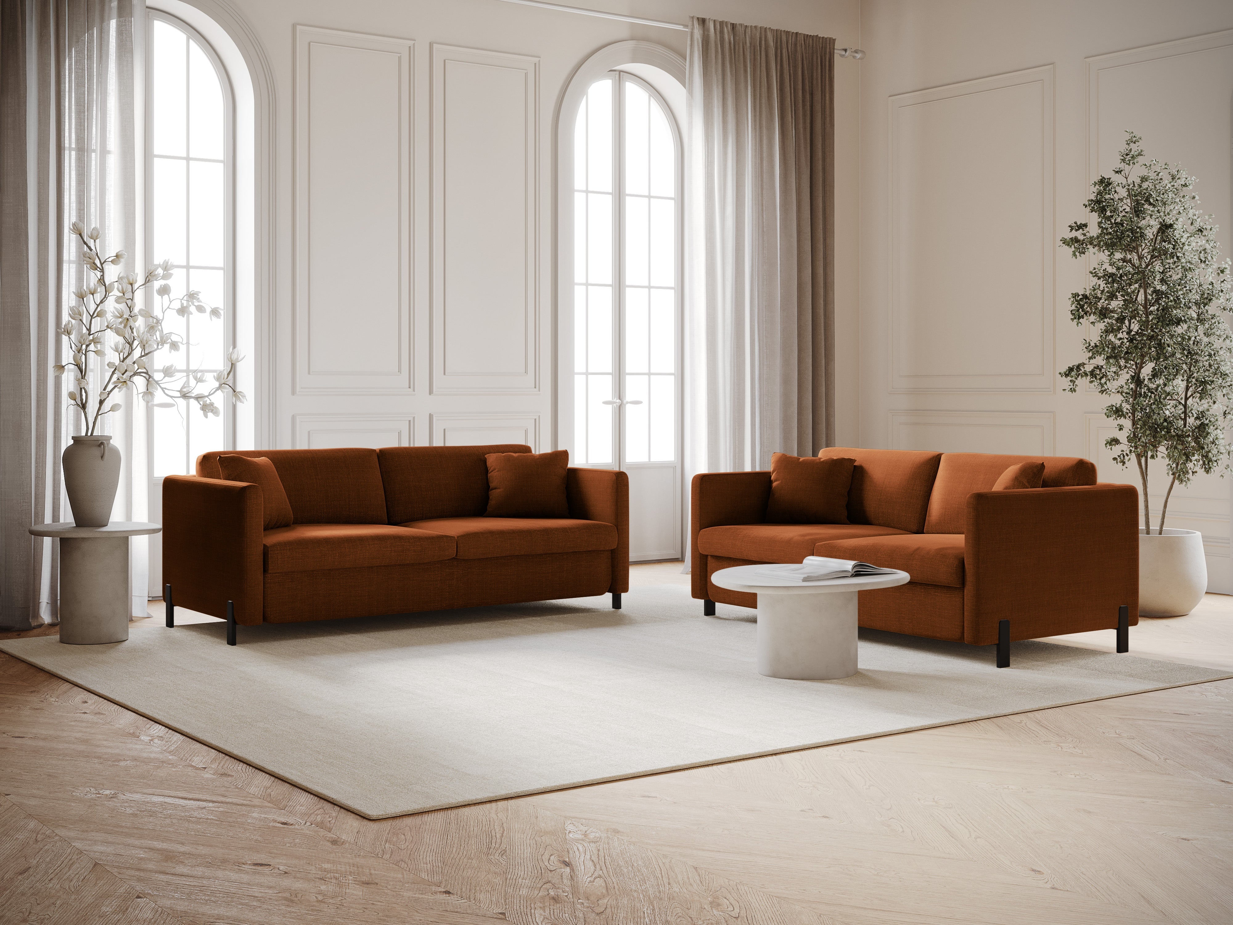 Sofa Gloria 202x102cm, Materijal: Strukturirana tkanina