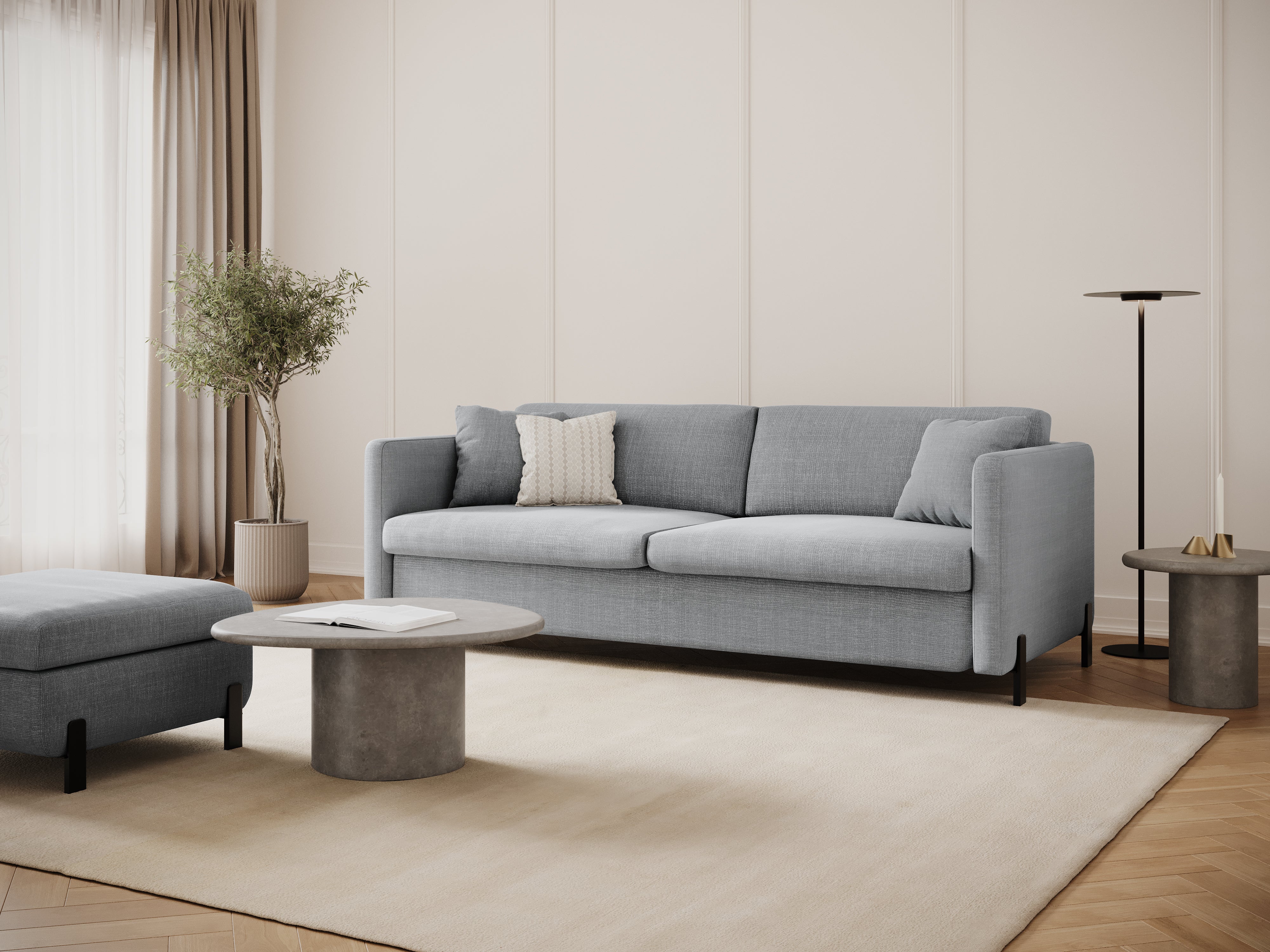 Sofa Gloria 202x102cm, Materijal: Strukturirana tkanina