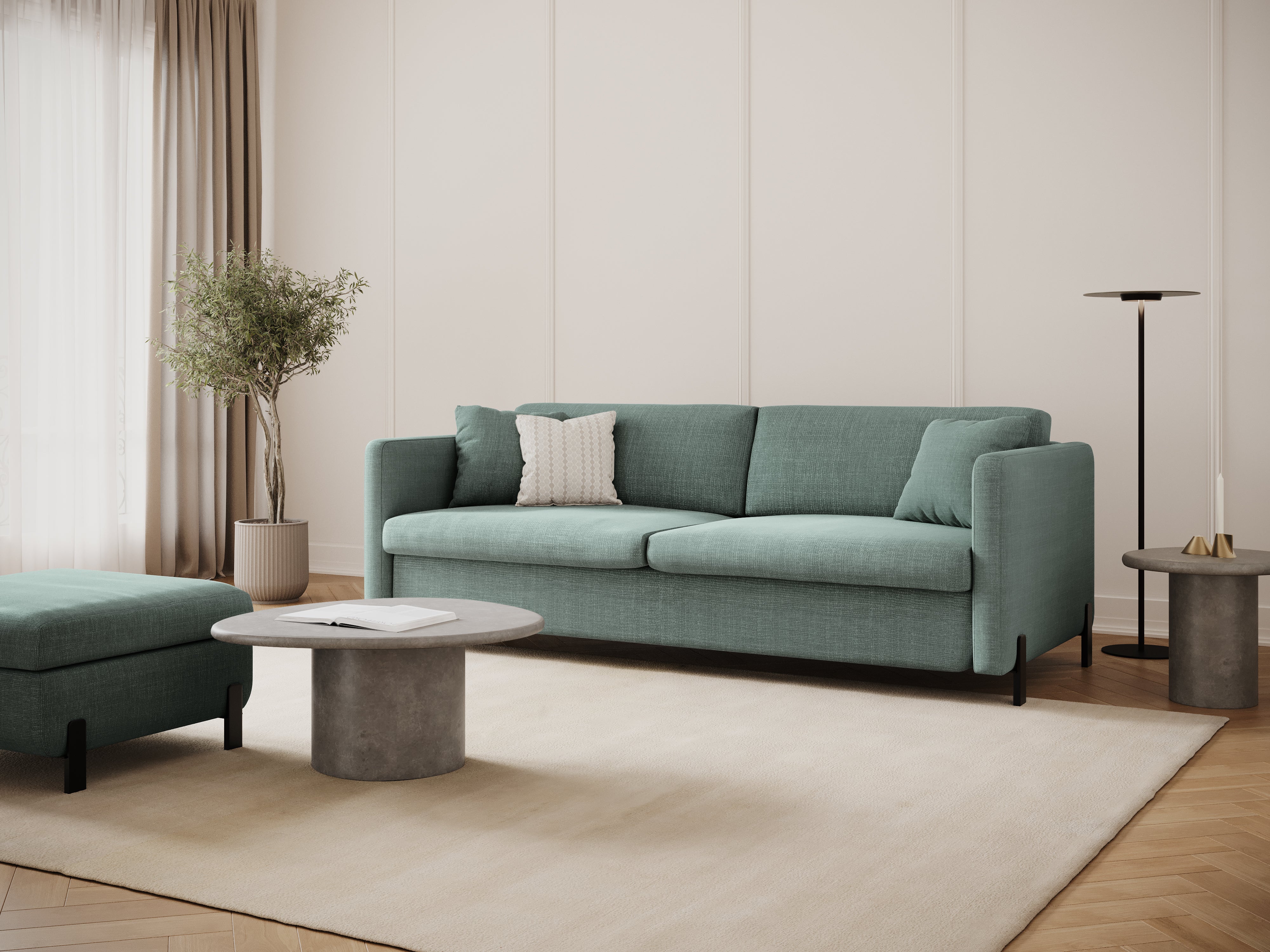 Sofa Gloria 202x102cm, Materijal: Strukturirana tkanina