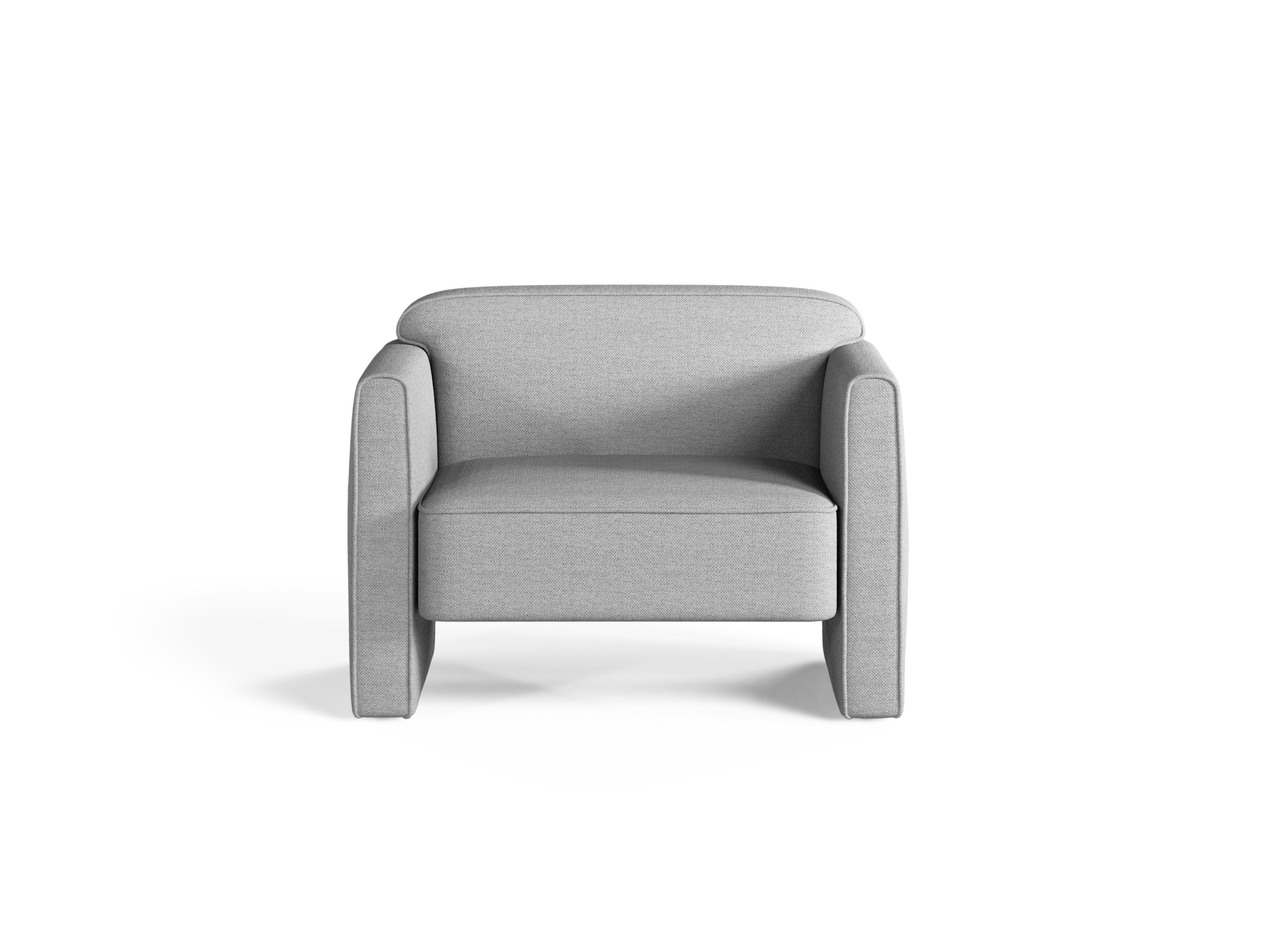 Fotelja Abby 90x80cm, Materijal: Strukturirana tkanina
