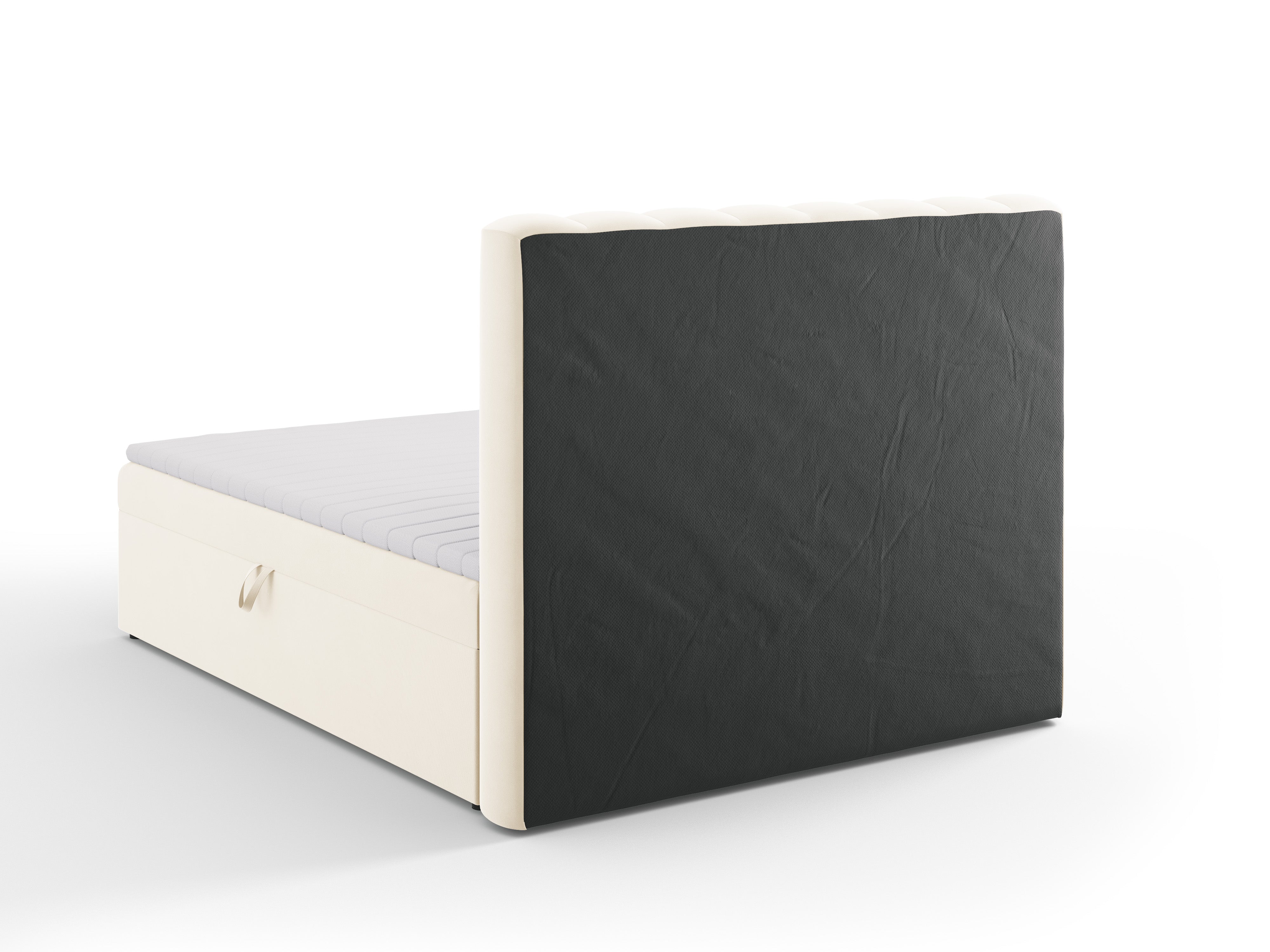 Box spring krevet Kelp, Materijal: Baršun