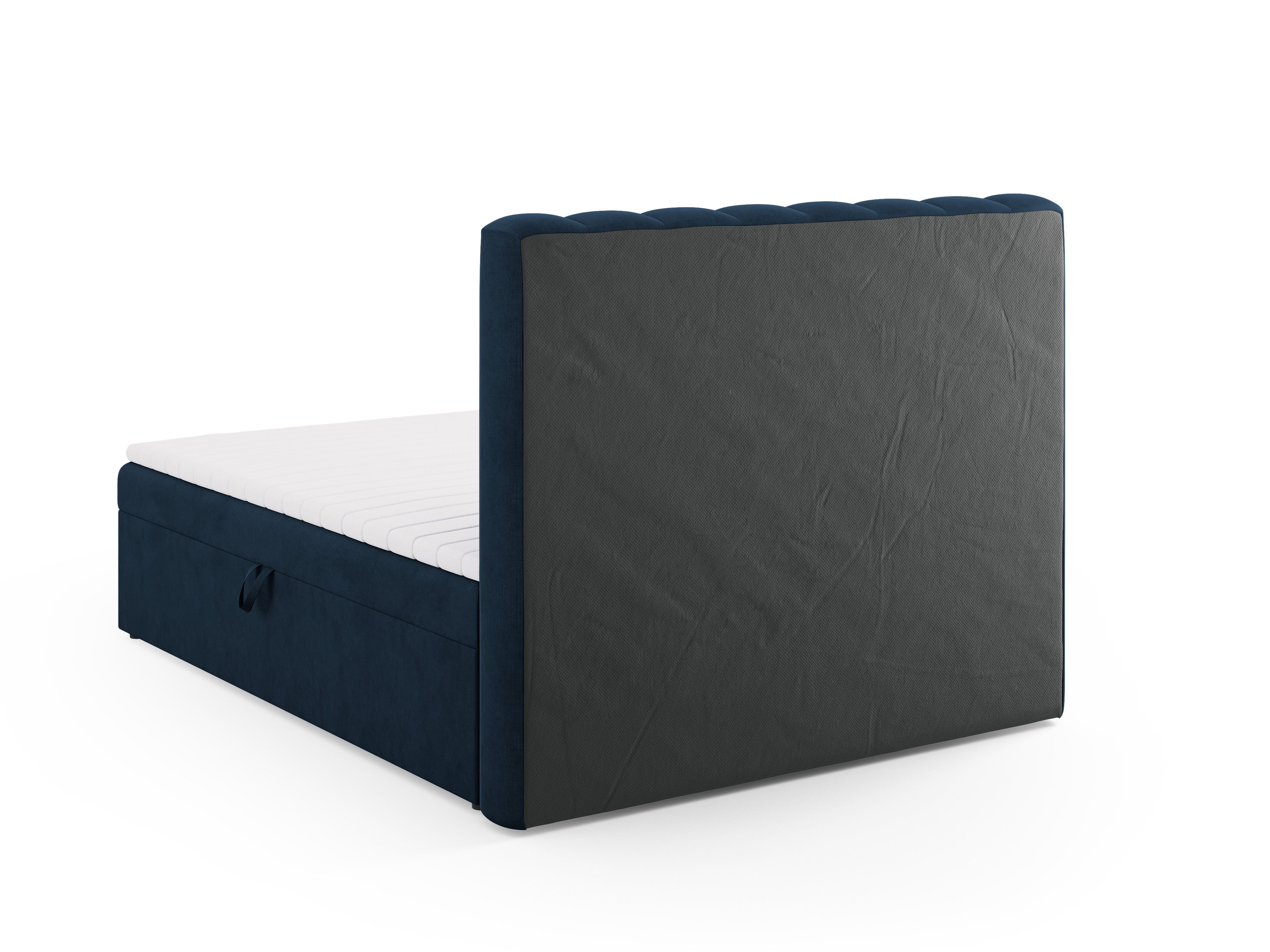 Box spring krevet Kelp, Materijal: Strukturirana tkanina