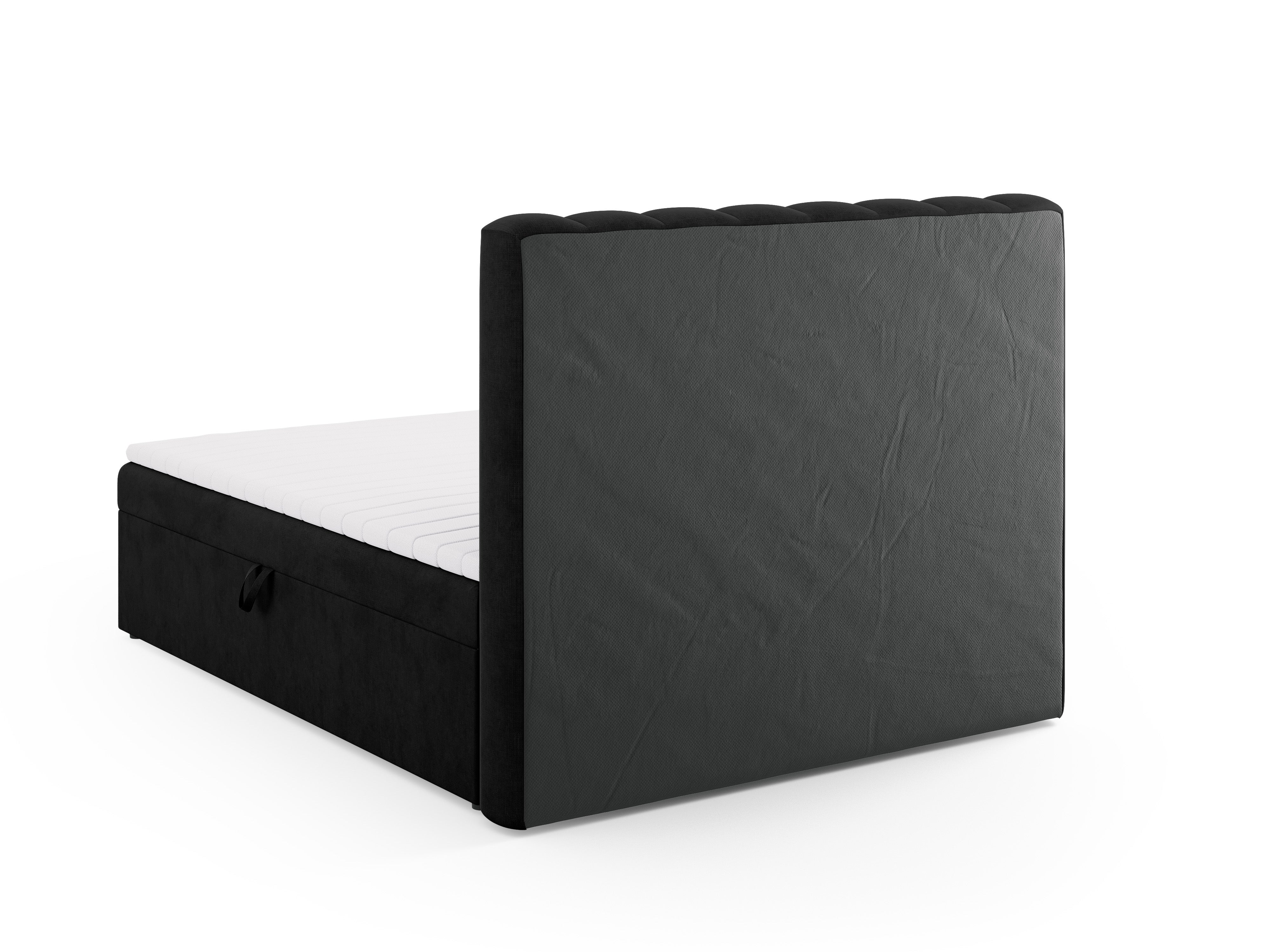 Box spring krevet Kelp, Materijal: Strukturirana tkanina