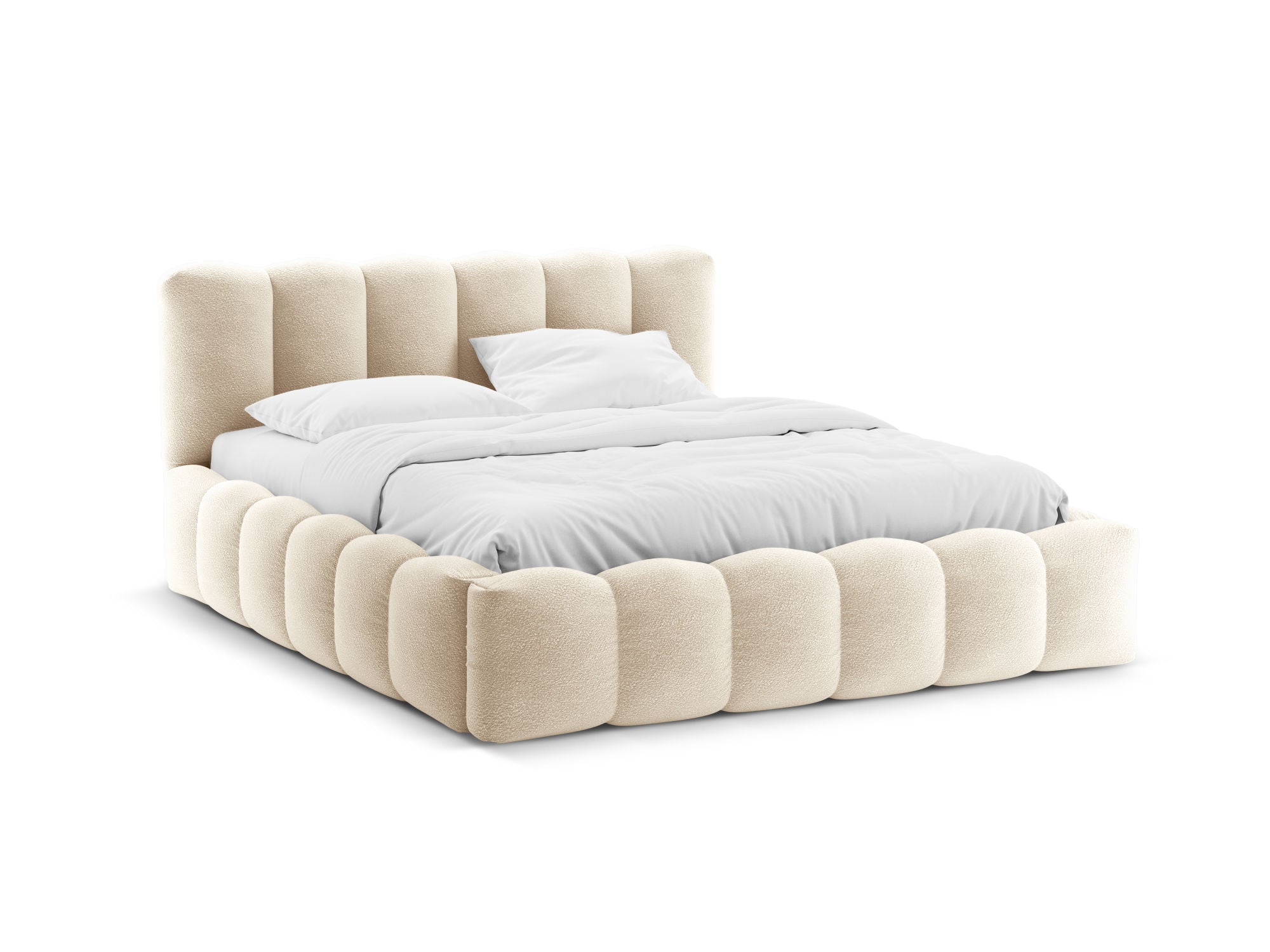 Lupine krevet, Materijal: Boucle