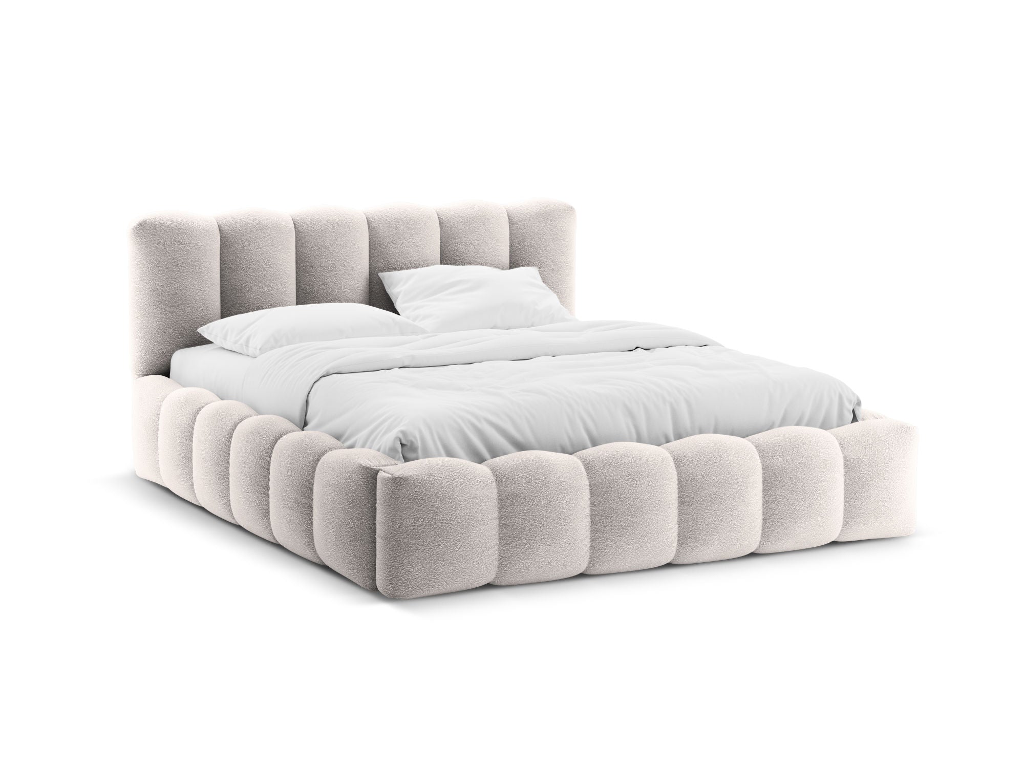 Lupine krevet, Materijal: Boucle