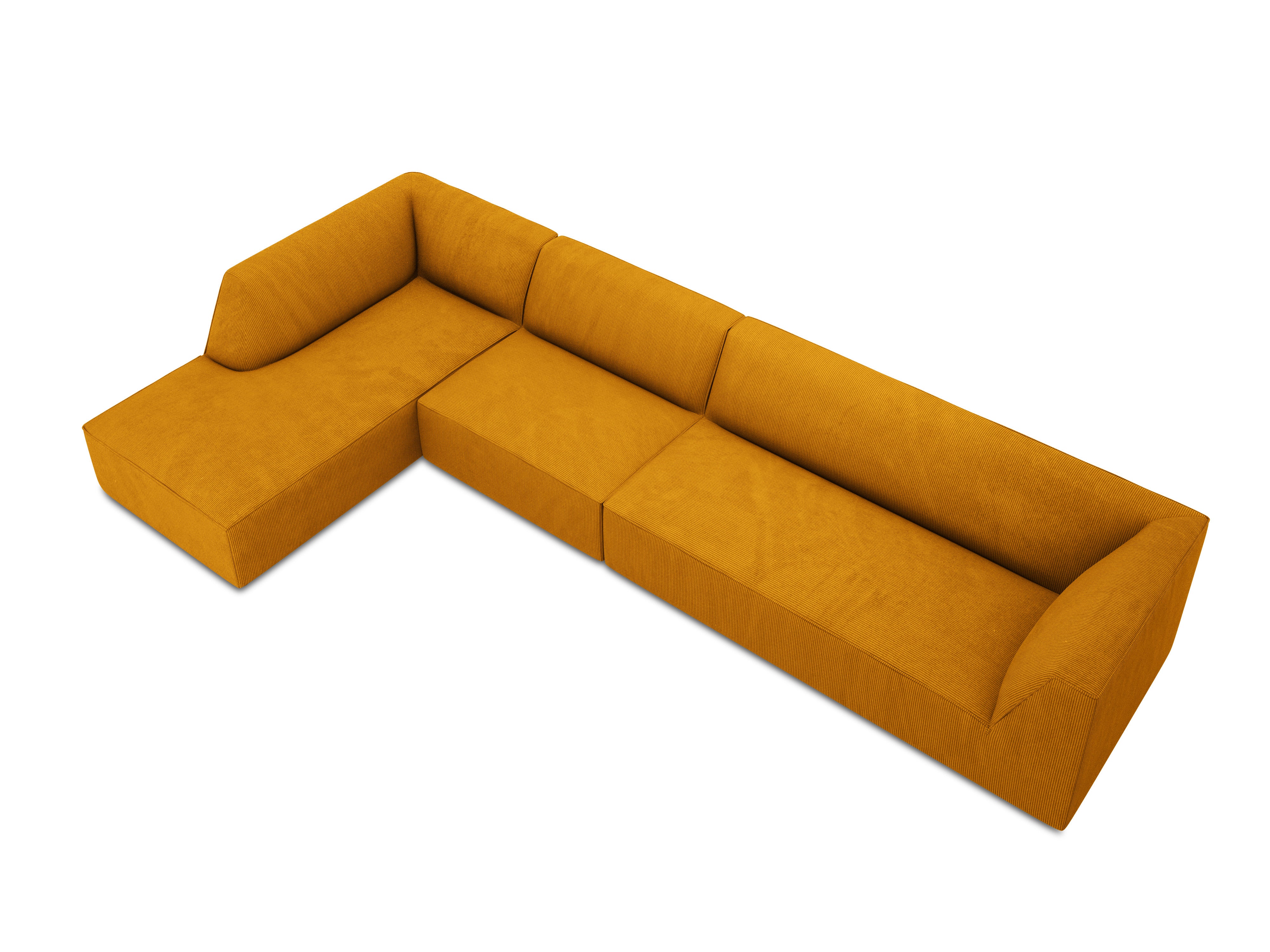 Kutna garnitura Ruby 366x180cm, Materijal: Rebrasta tkanina