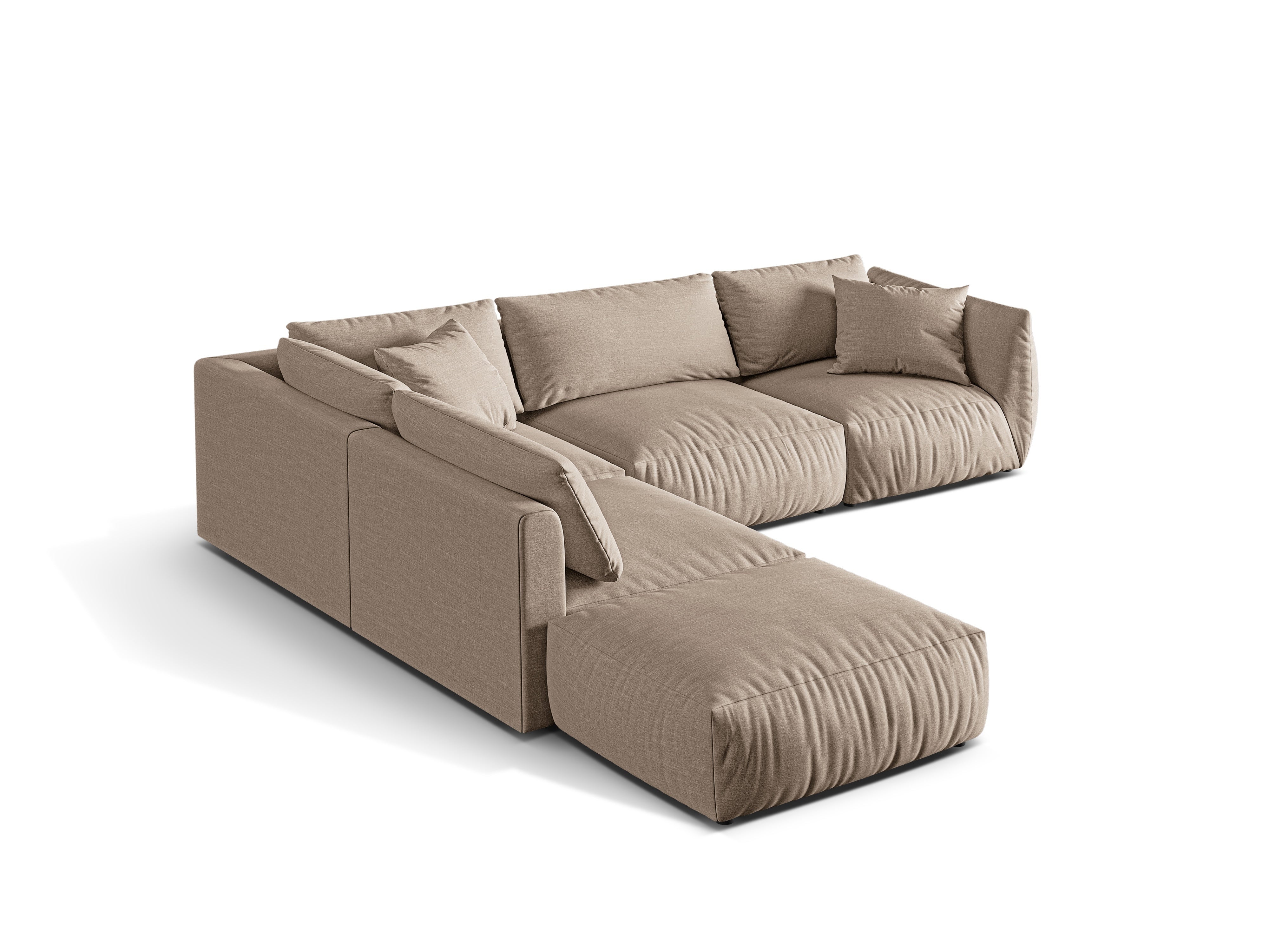 Kutna garnitura Chris 295x290cm, Materijal: Strukturirana tkanina
