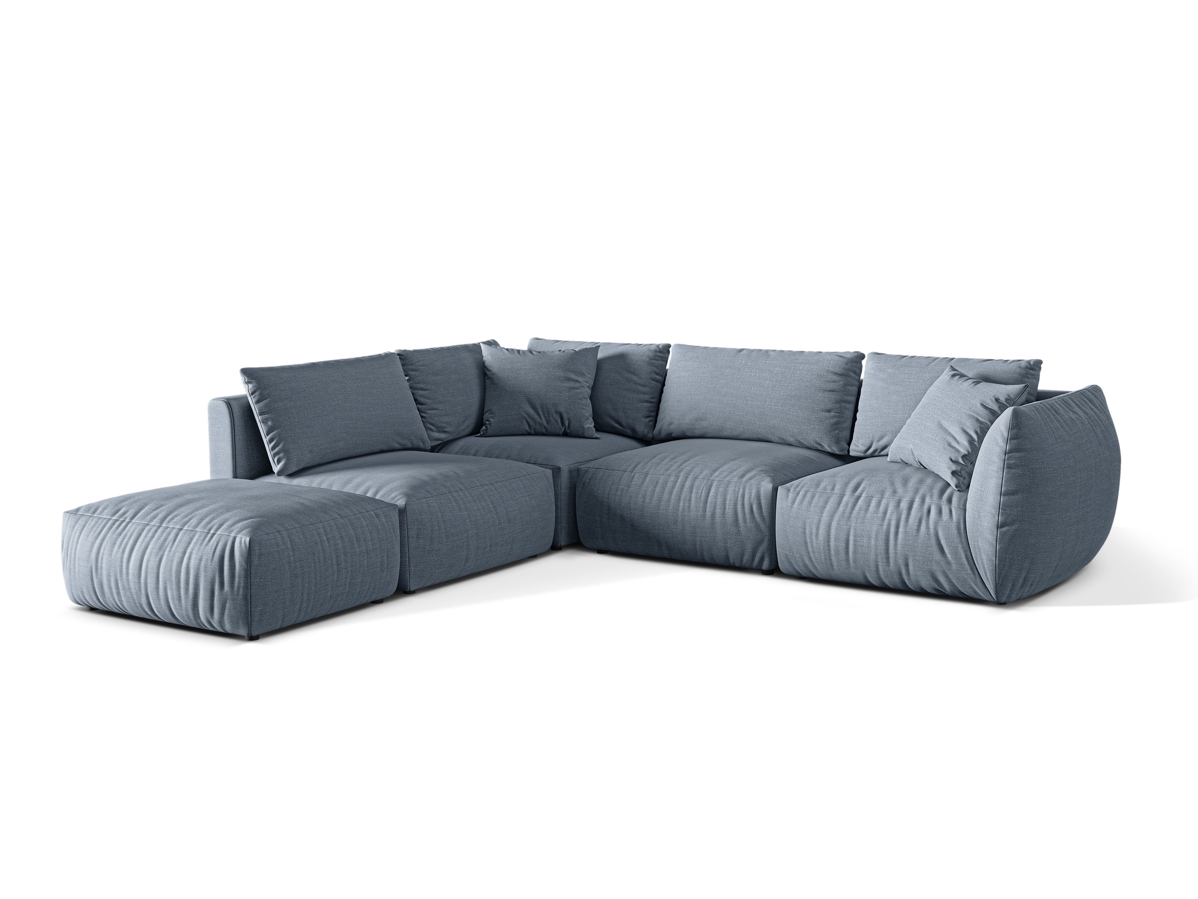Kutna garnitura Chris 295x290cm, Materijal: Strukturirana tkanina