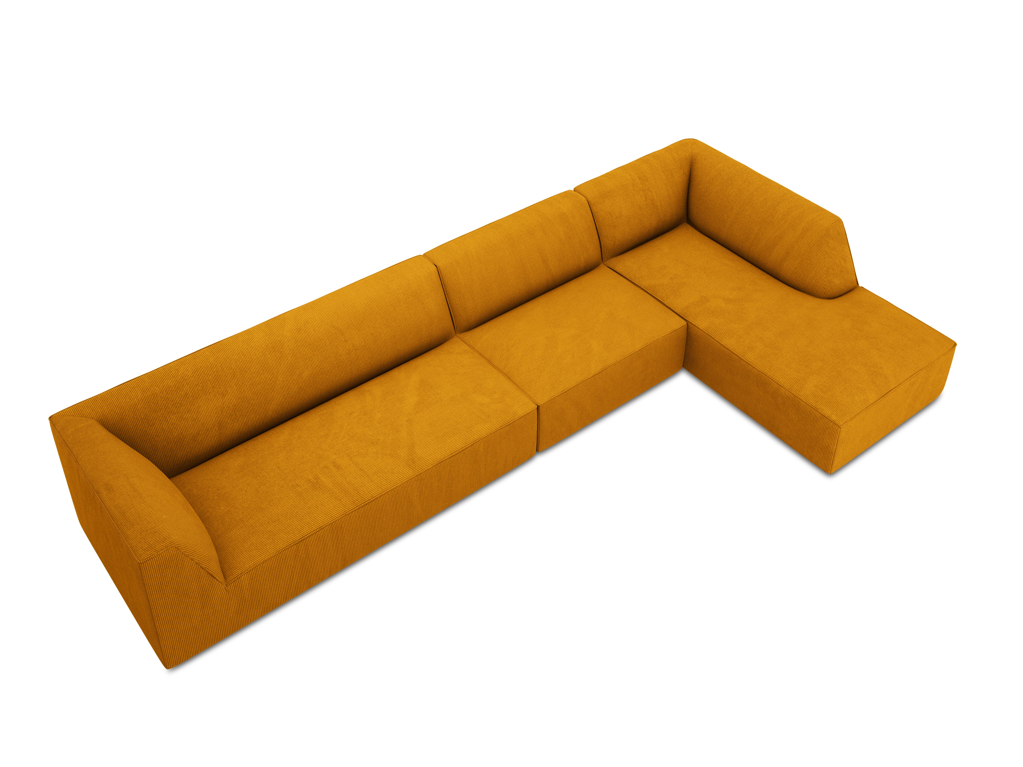Kutna garnitura Ruby 366x180cm, Materijal: Rebrasta tkanina