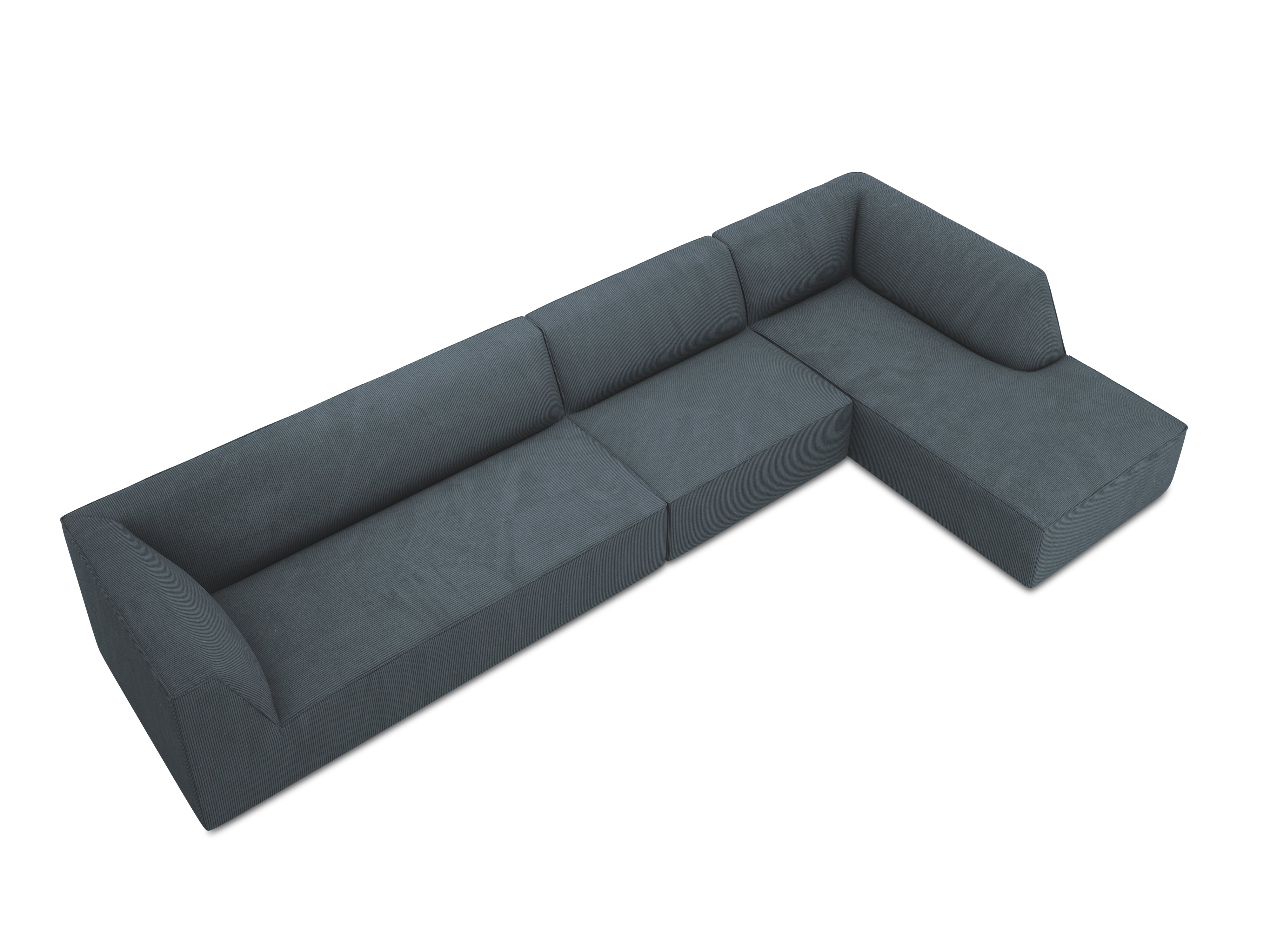 Kutna garnitura Ruby 366x180cm, Materijal: Rebrasta tkanina