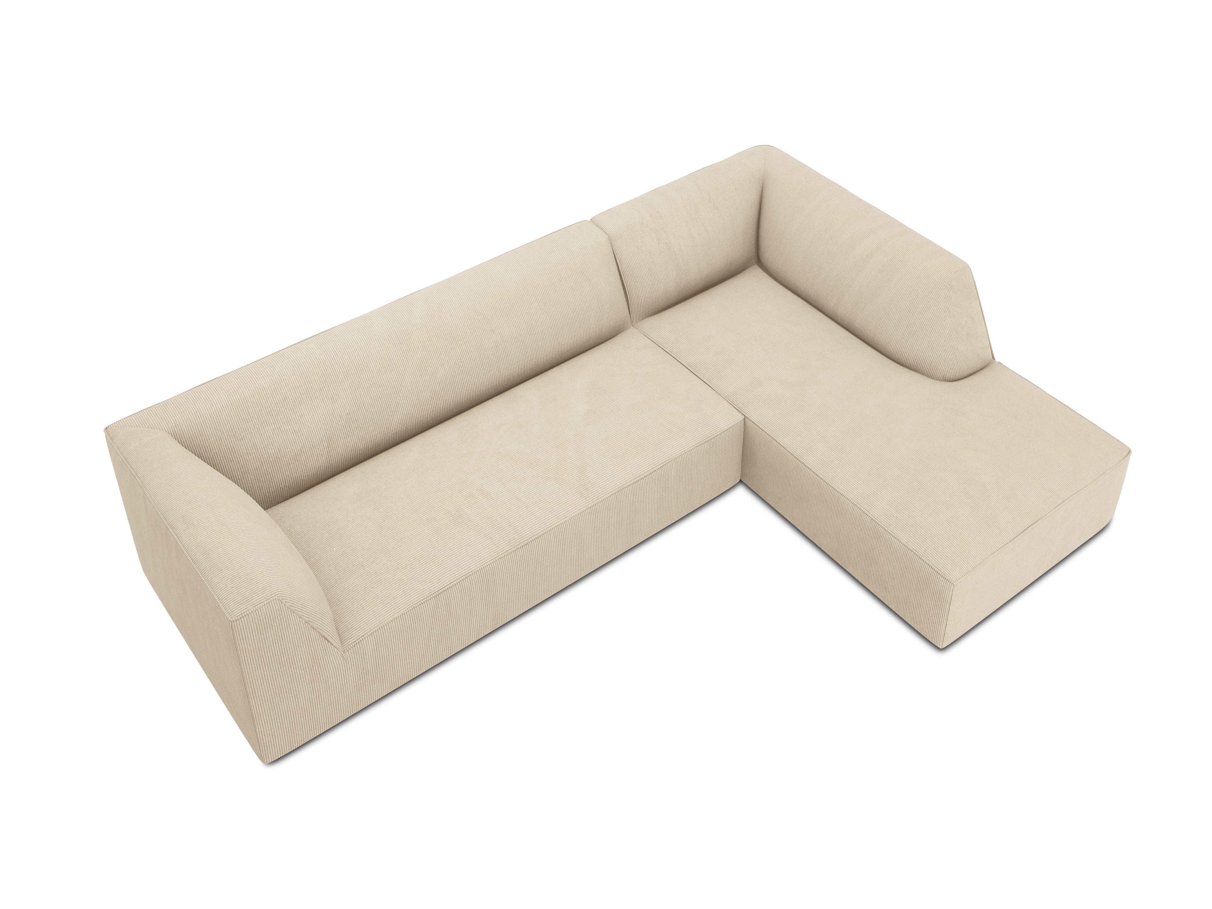 Kutna garnitura Ruby 273x180cm, Materijal: Rebrasta tkanina