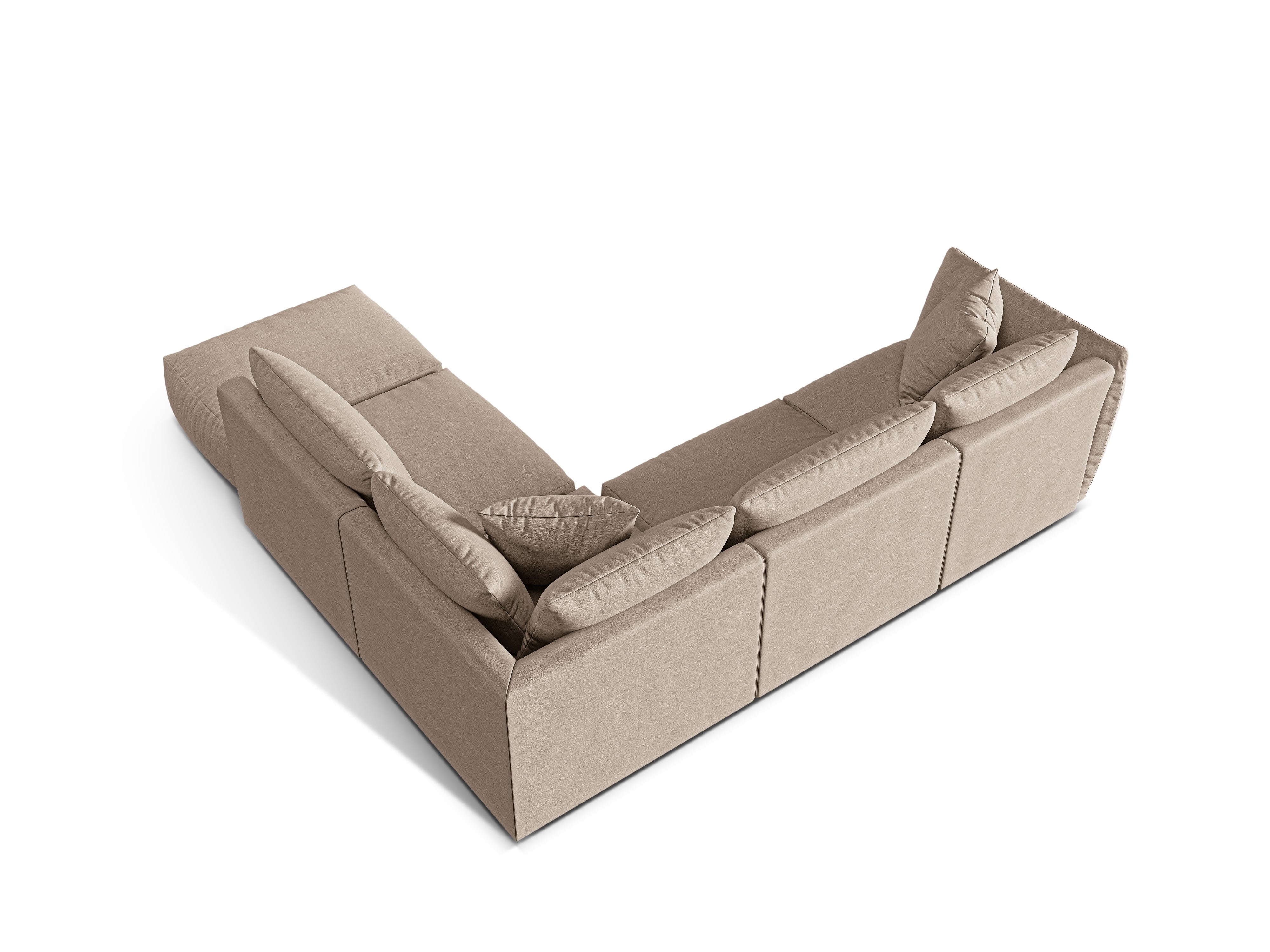 Kutna garnitura Chris 295x290cm, Materijal: Strukturirana tkanina