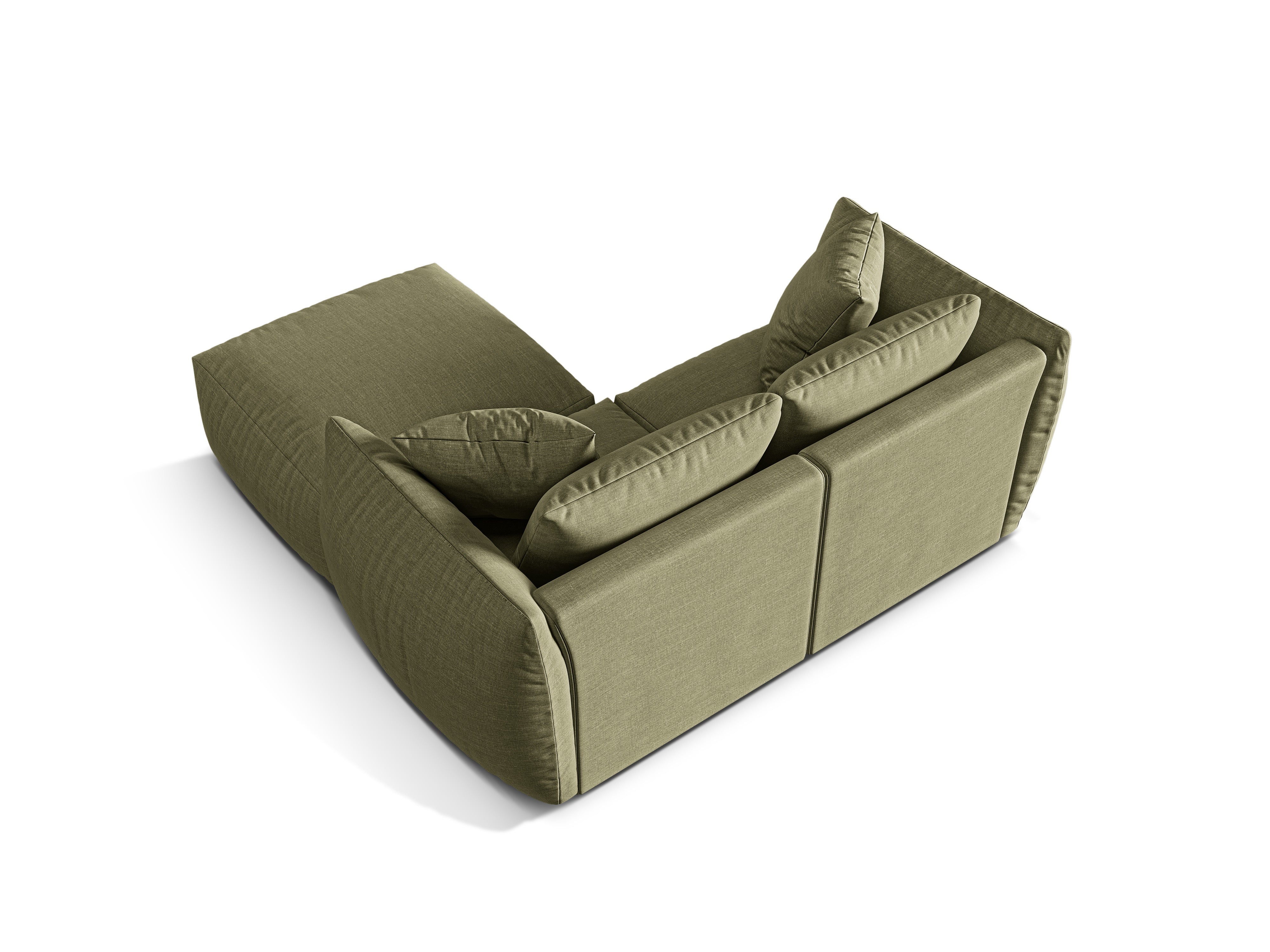 Modularna kutna garnitura Chris 220x200cm, Materijal: Strukturirana tkanina