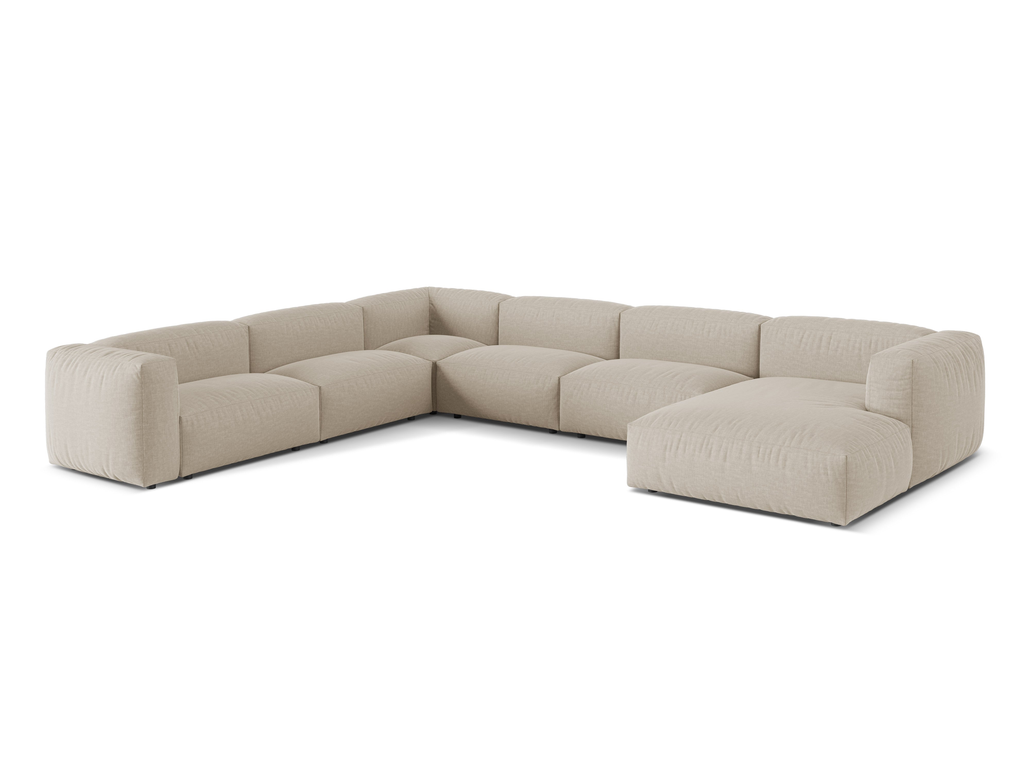 Kutna Garnitura Martina 404x312cm, Materijal: Strukturirana tkanina
