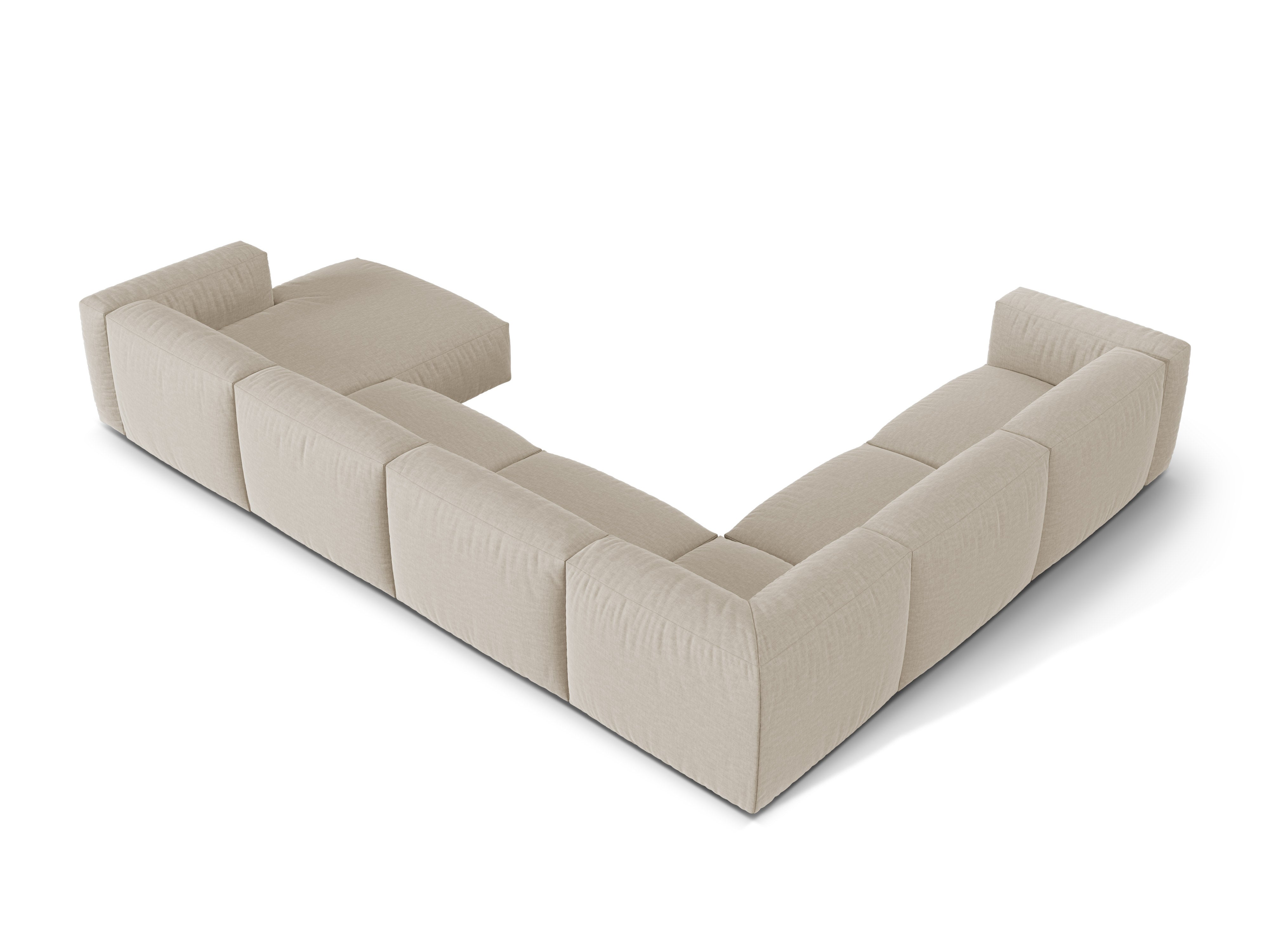 Kutna Garnitura Martina 404x312cm, Materijal: Strukturirana tkanina