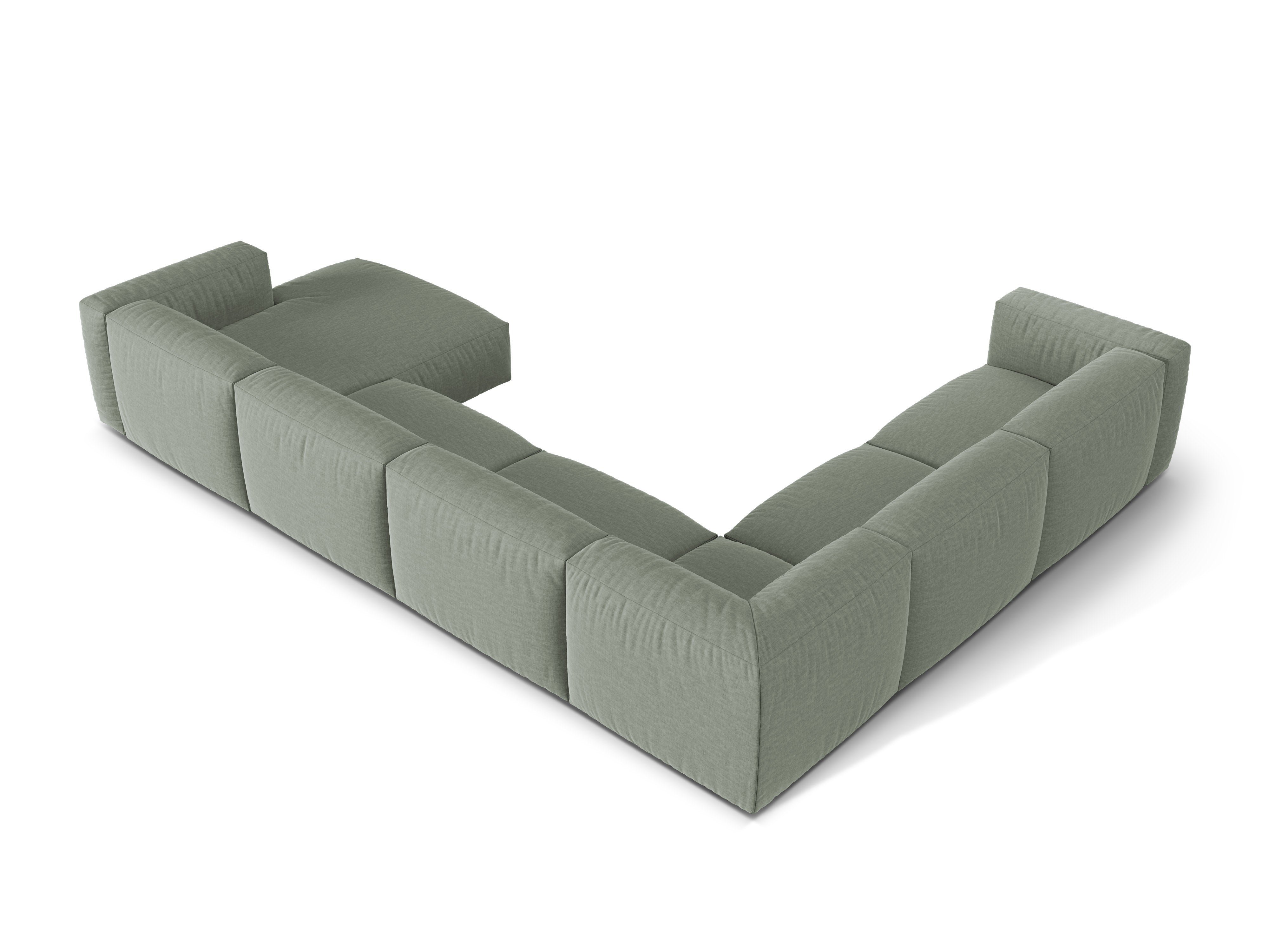 Kutna Garnitura Martina 404x312cm, Materijal: Strukturirana tkanina