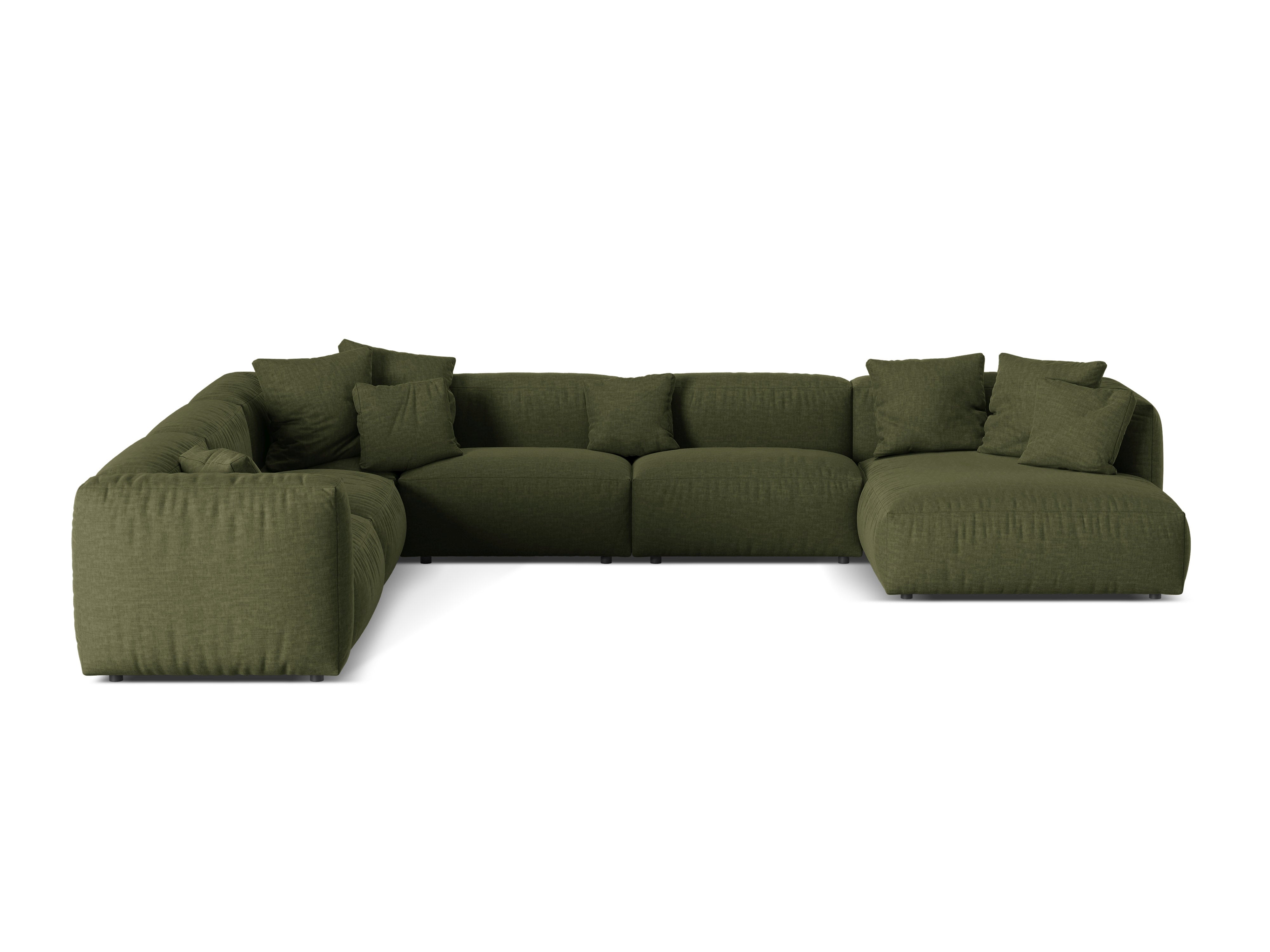 Kutna Garnitura Martina 404x312cm, Materijal: Strukturirana tkanina