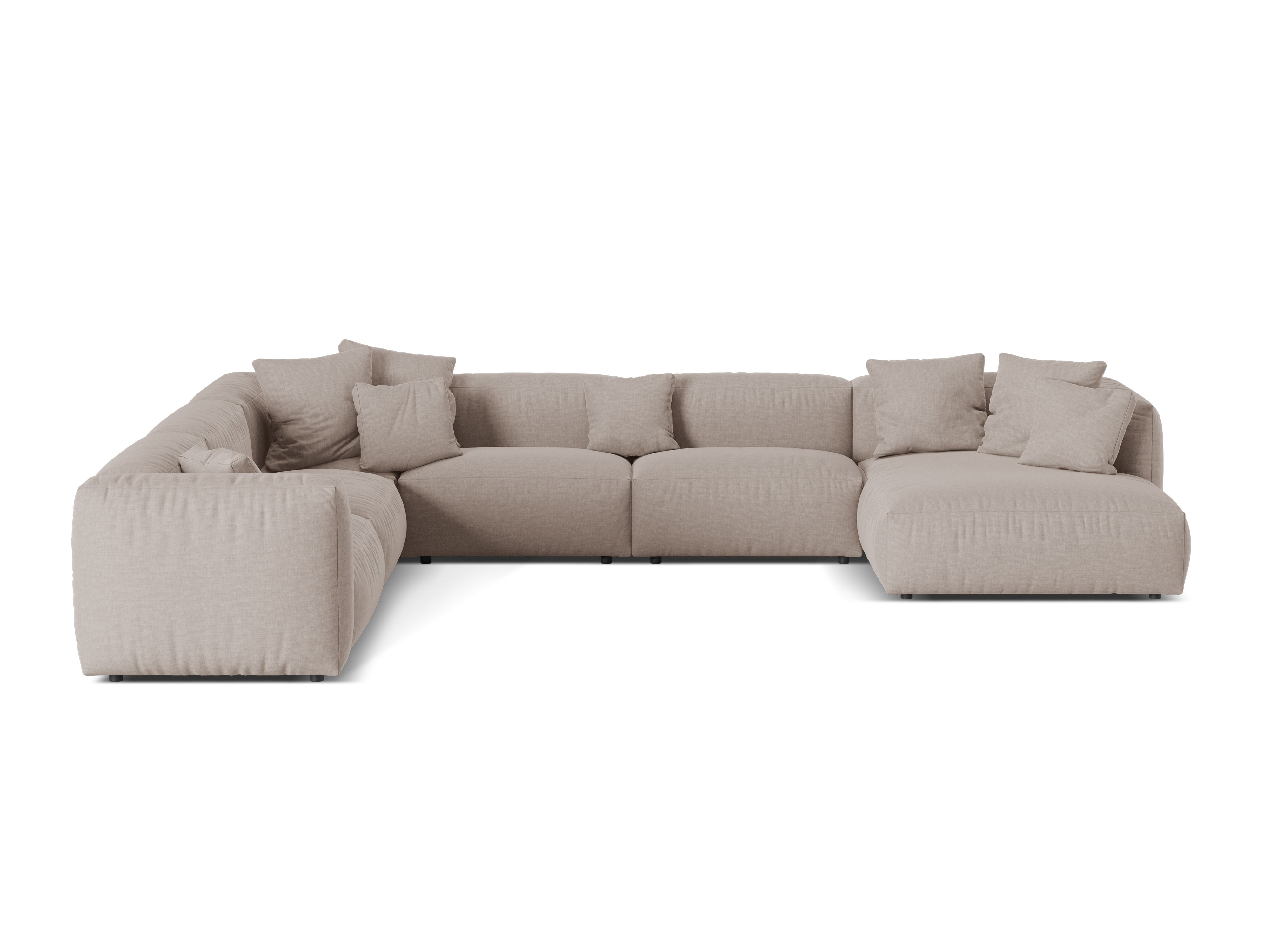 Kutna Garnitura Martina 404x312cm, Materijal: Strukturirana tkanina