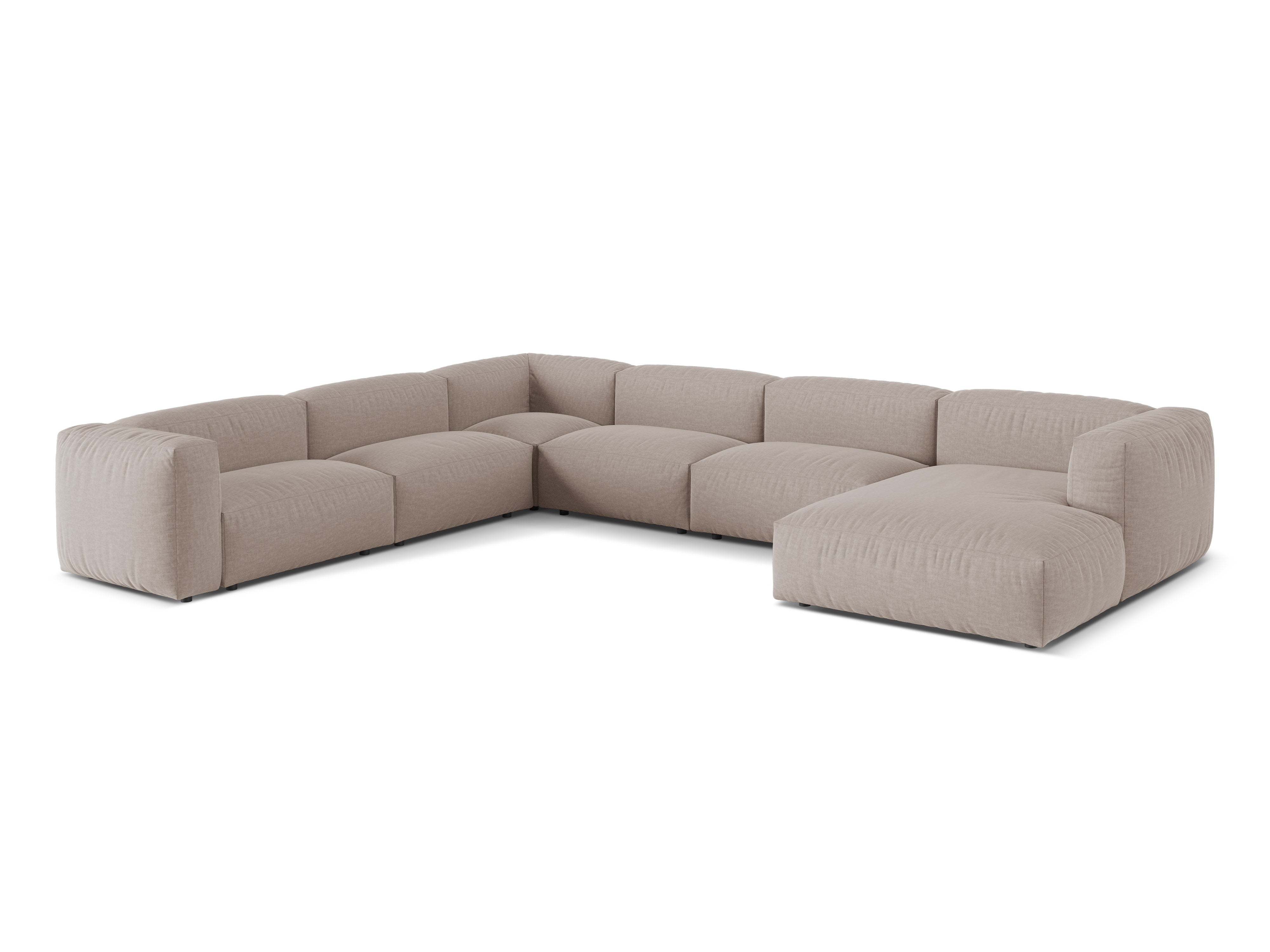 Kutna Garnitura Martina 404x312cm, Materijal: Strukturirana tkanina