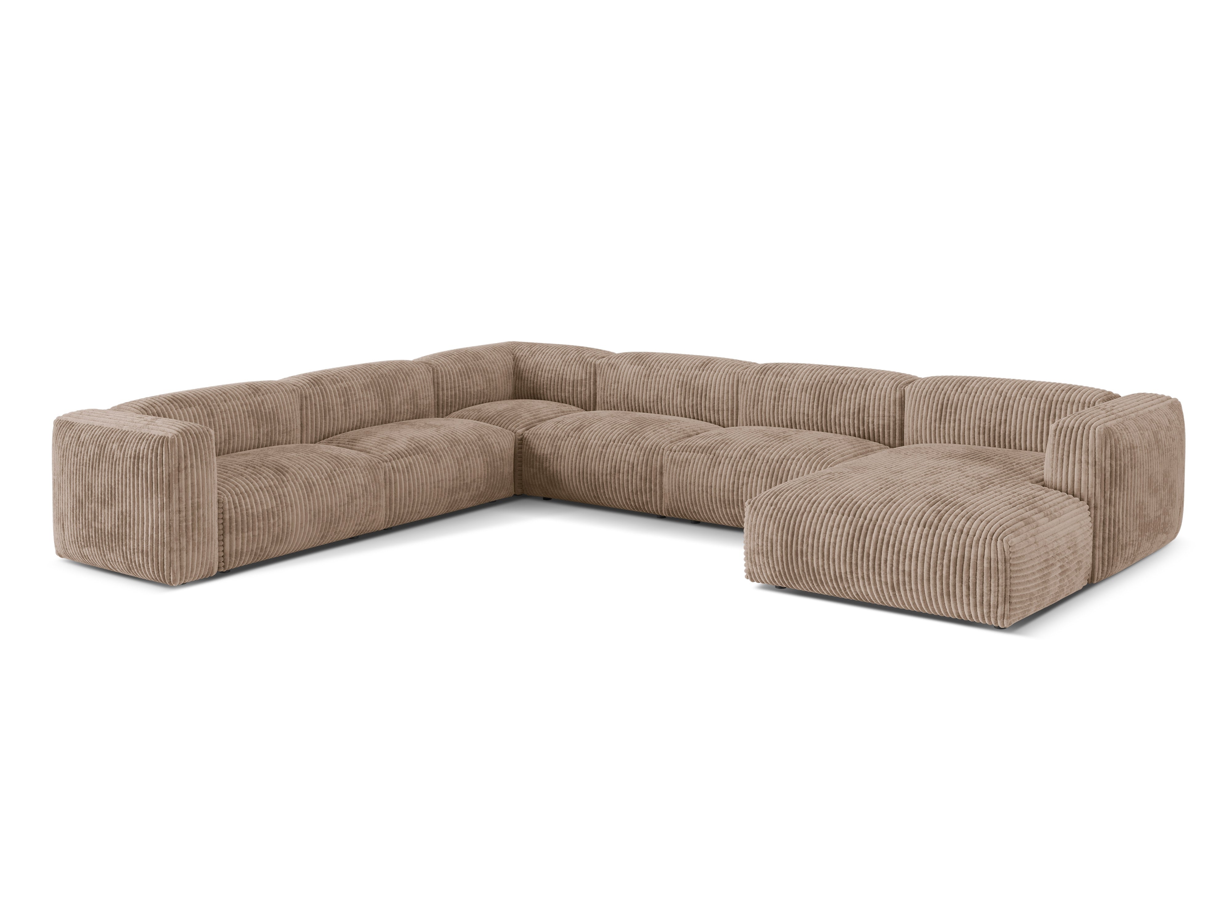 Kutna Garnitura Martina 404x312cm, Materijal: Rebrasta tkanina