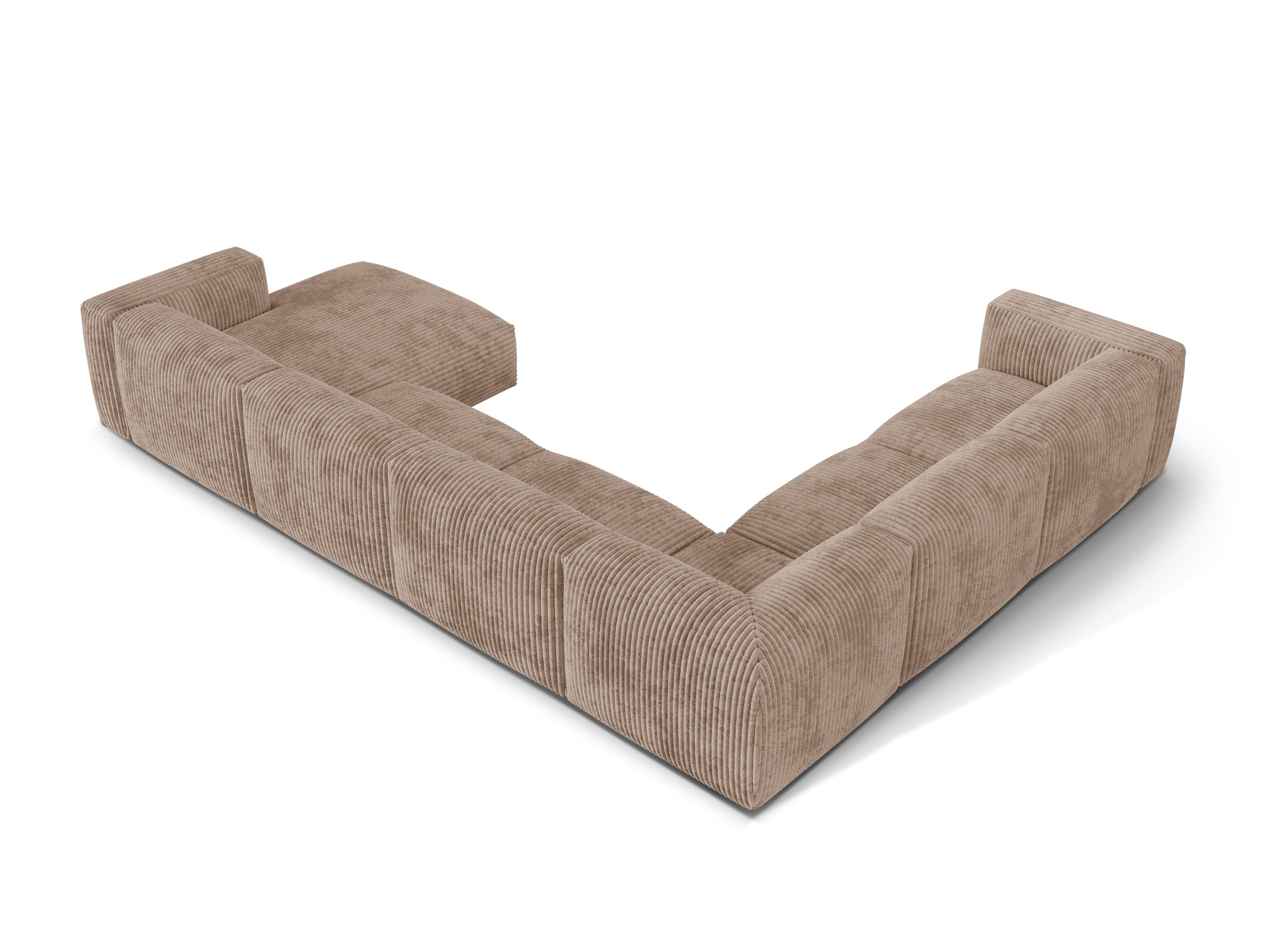 Kutna Garnitura Martina 404x312cm, Materijal: Rebrasta tkanina