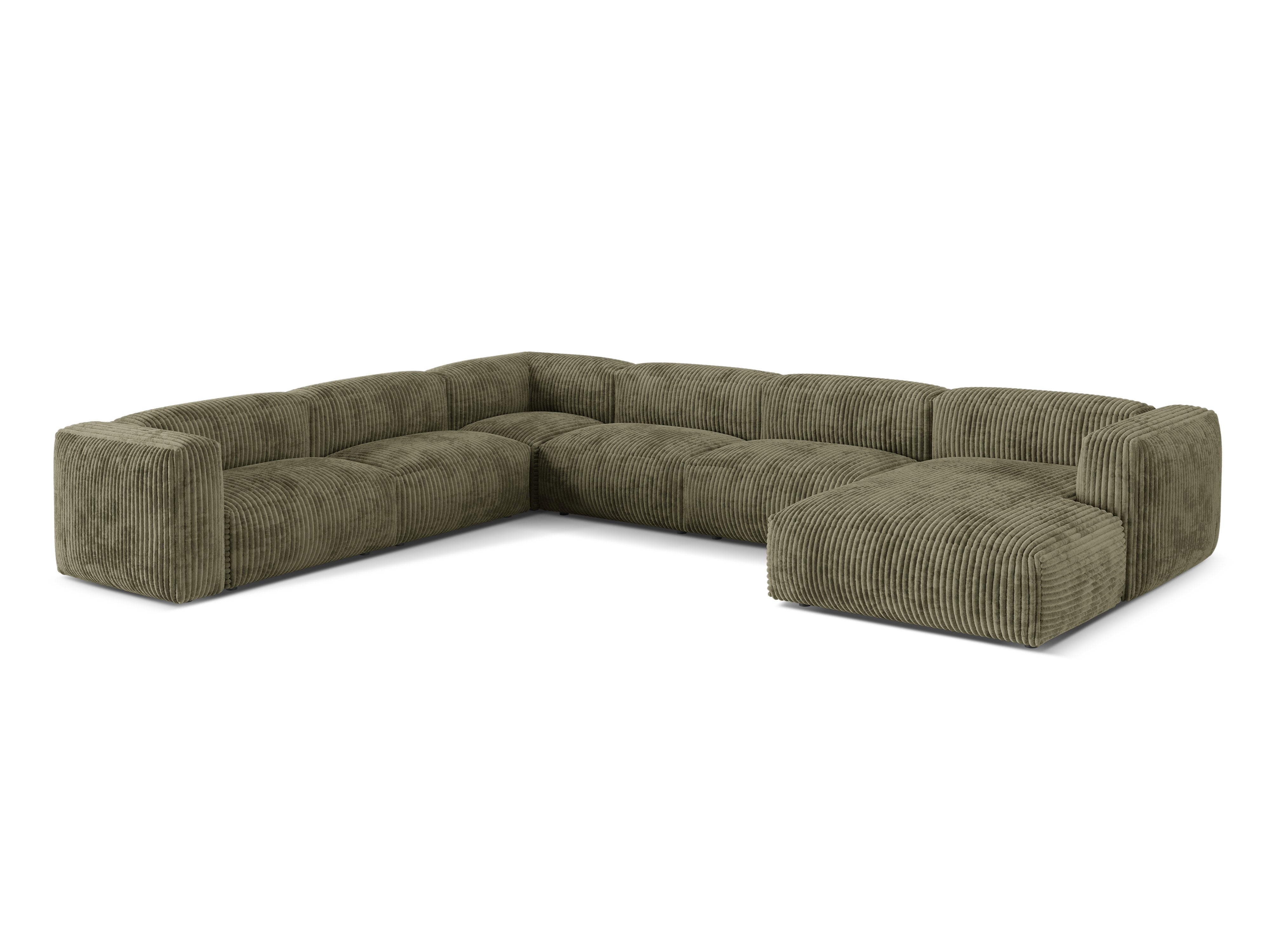 Kutna Garnitura Martina 404x312cm, Materijal: Rebrasta tkanina