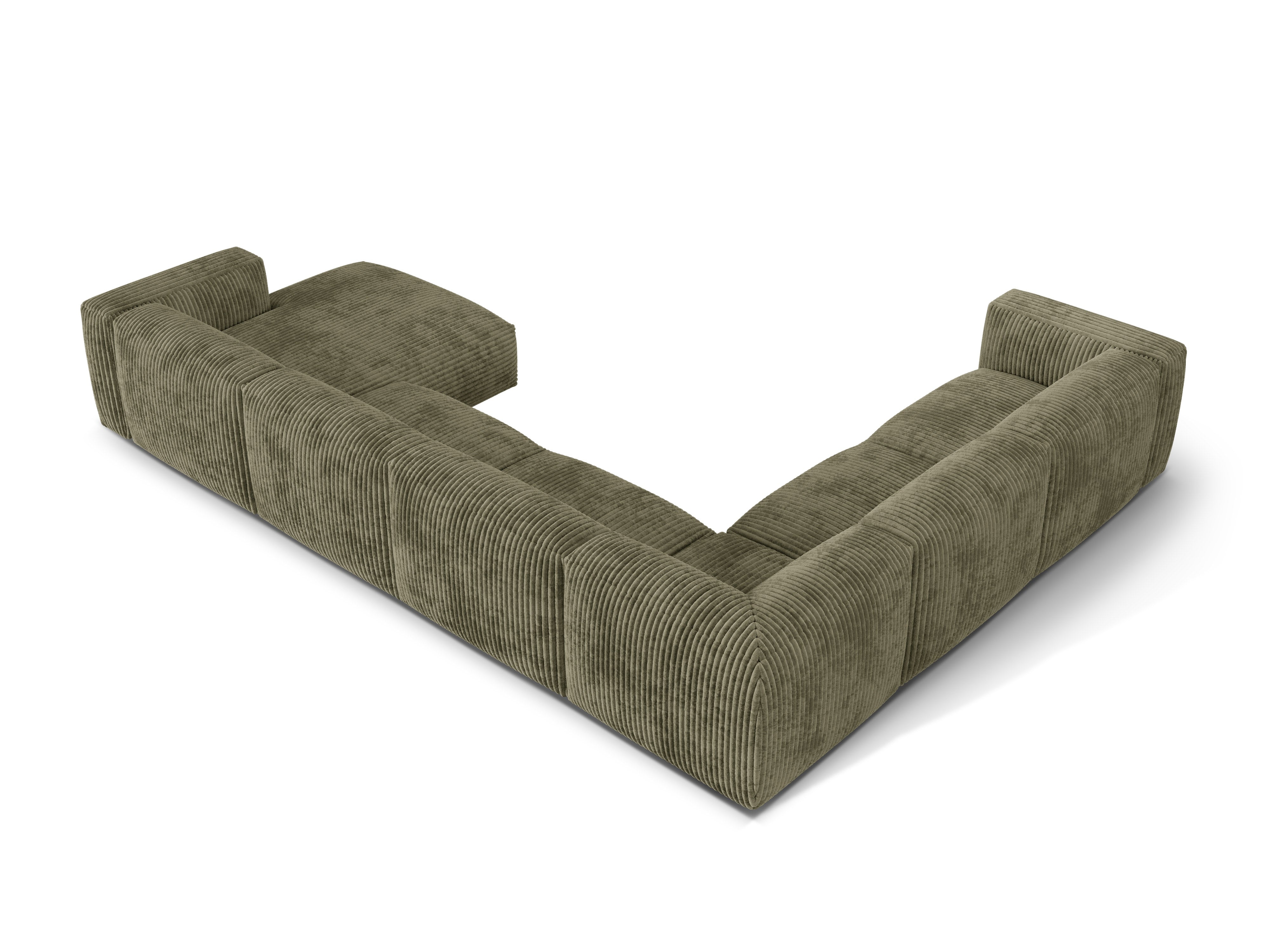 Kutna Garnitura Martina 404x312cm, Materijal: Rebrasta tkanina