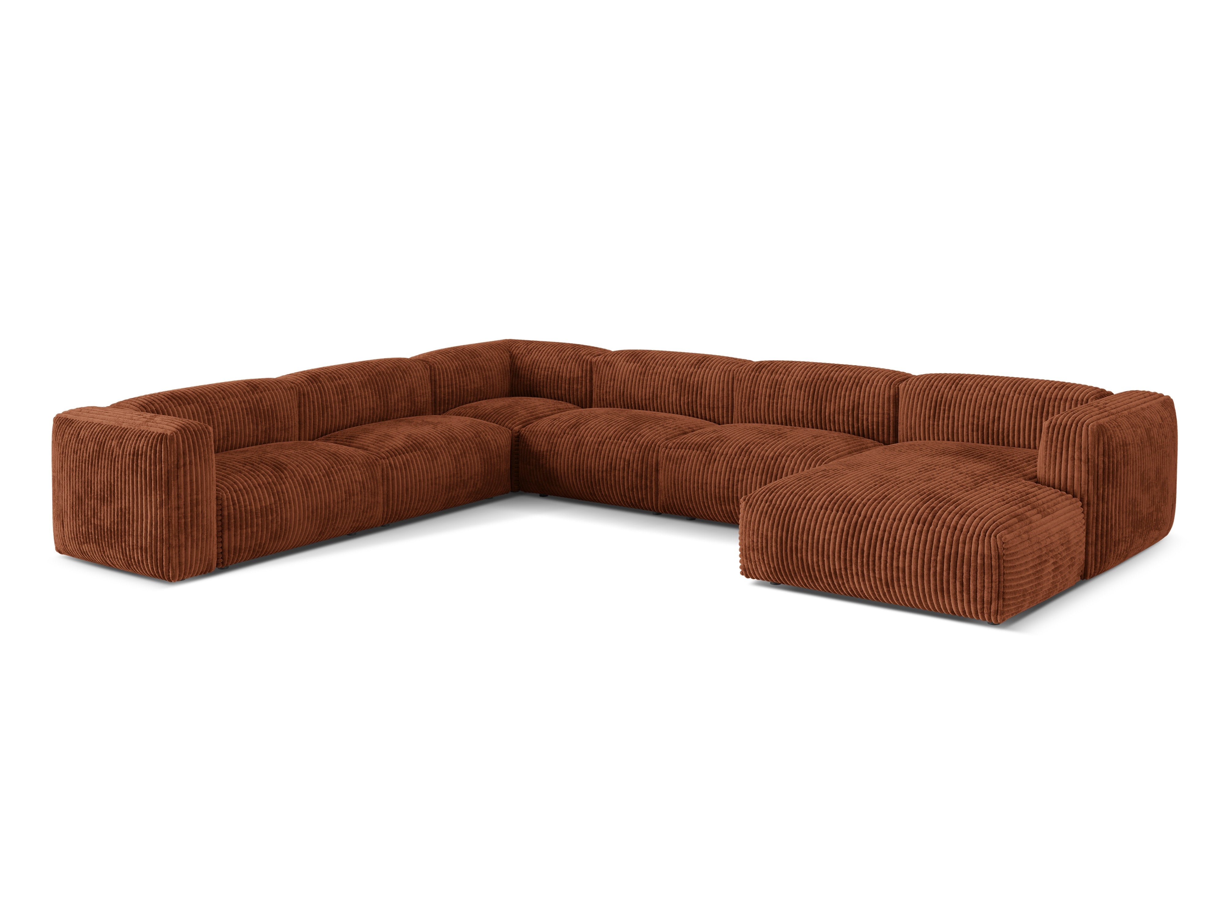 Kutna Garnitura Martina 404x312cm, Materijal: Rebrasta tkanina