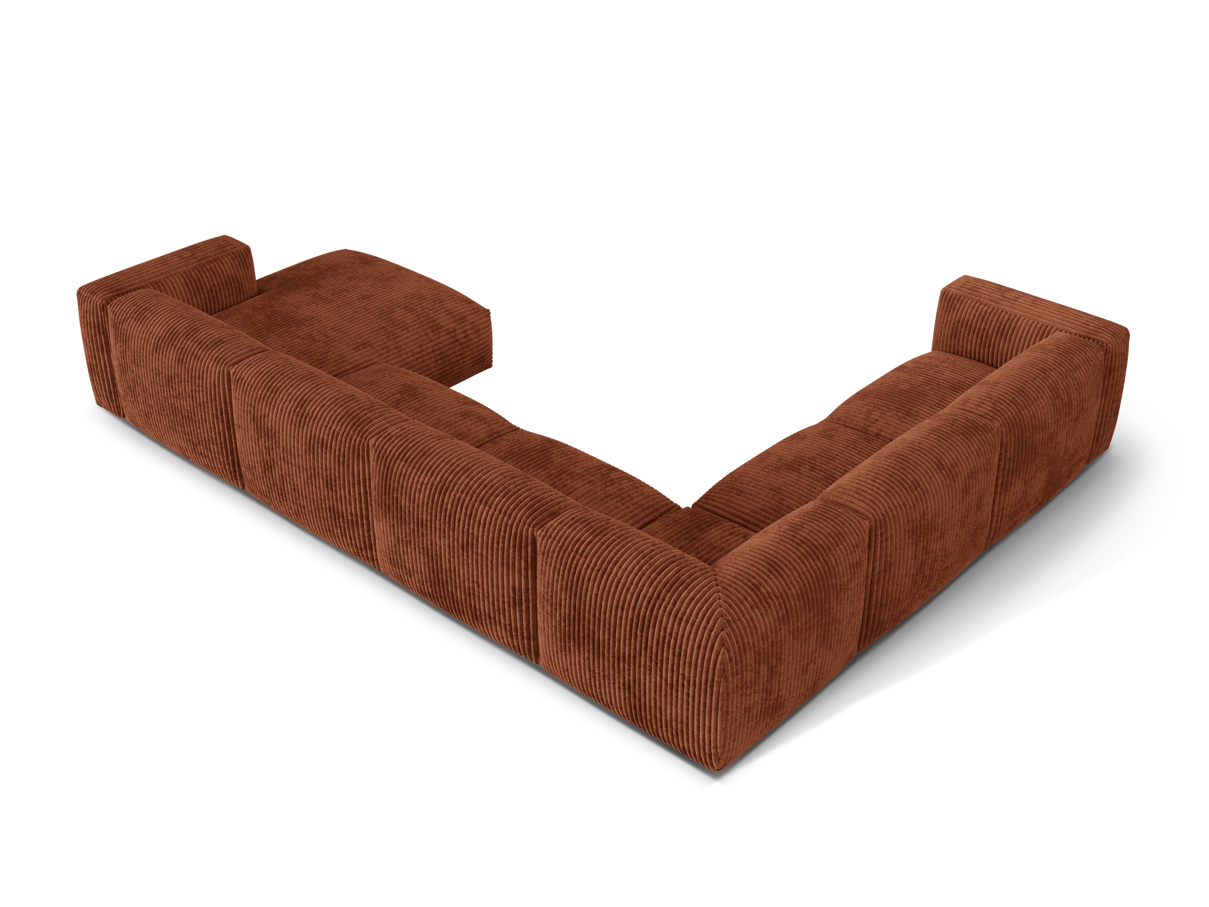 Kutna Garnitura Martina 404x312cm, Materijal: Rebrasta tkanina