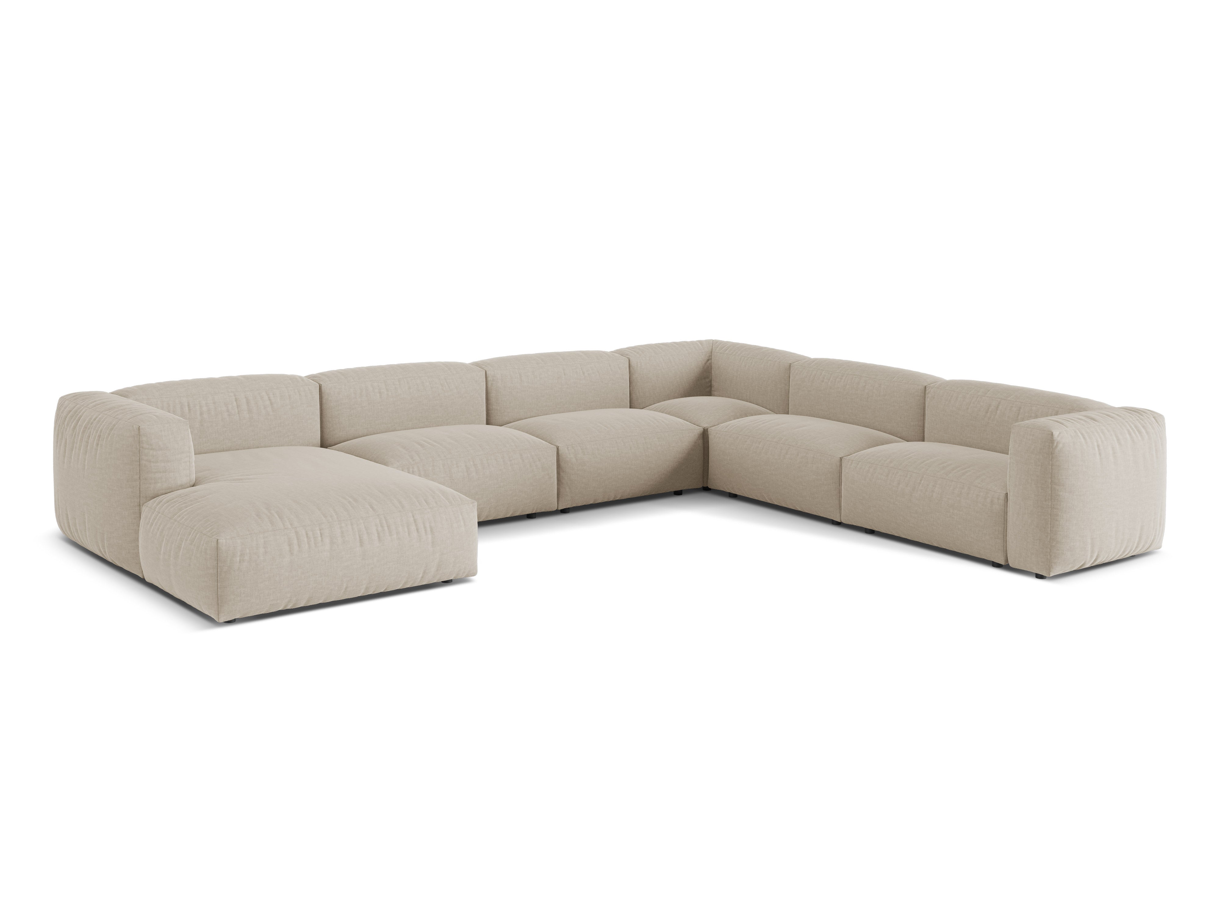 Kutna Garnitura Martina 404x312cm, Materijal: Strukturirana tkanina