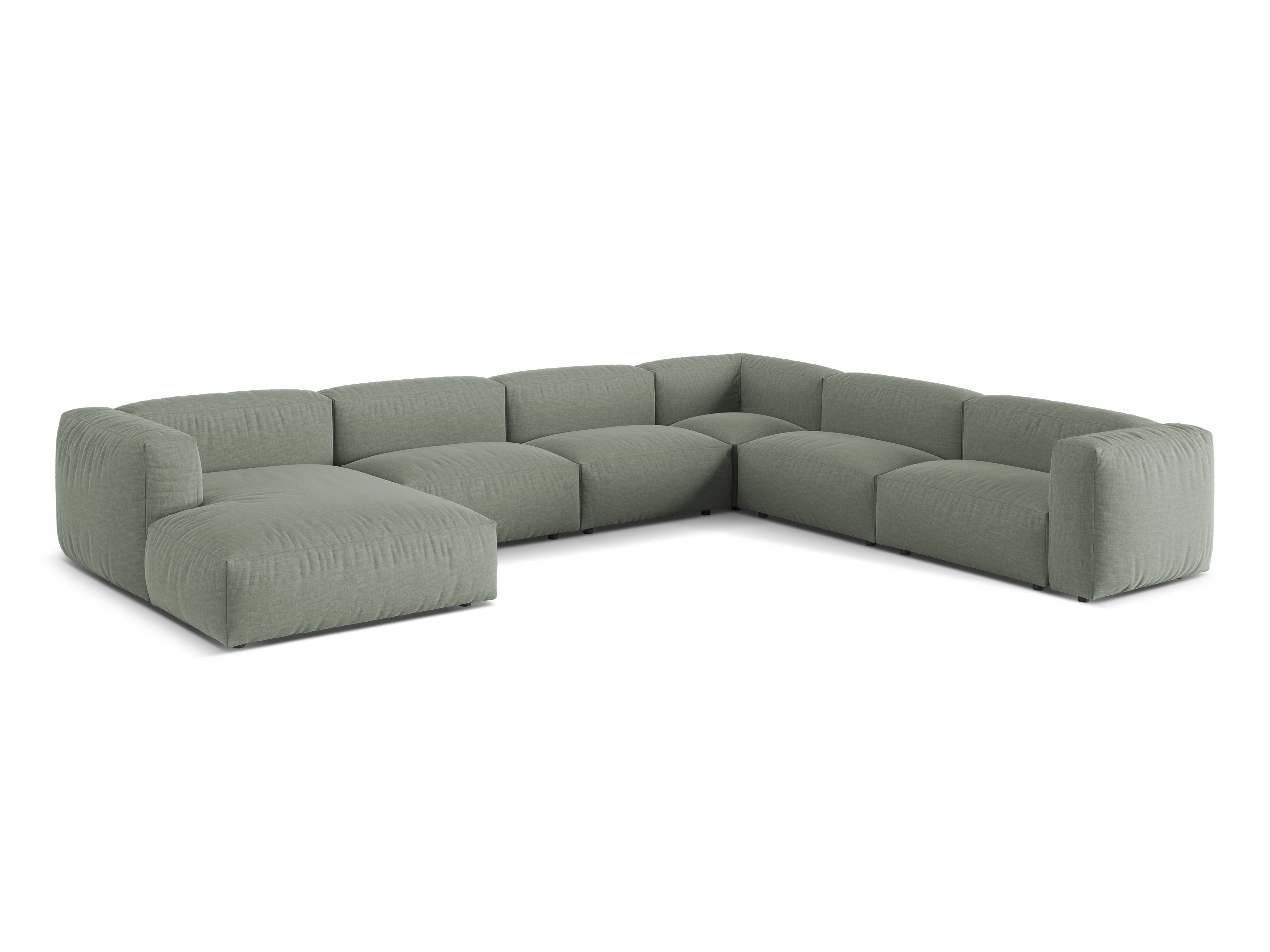 Kutna Garnitura Martina 404x312cm, Materijal: Strukturirana tkanina