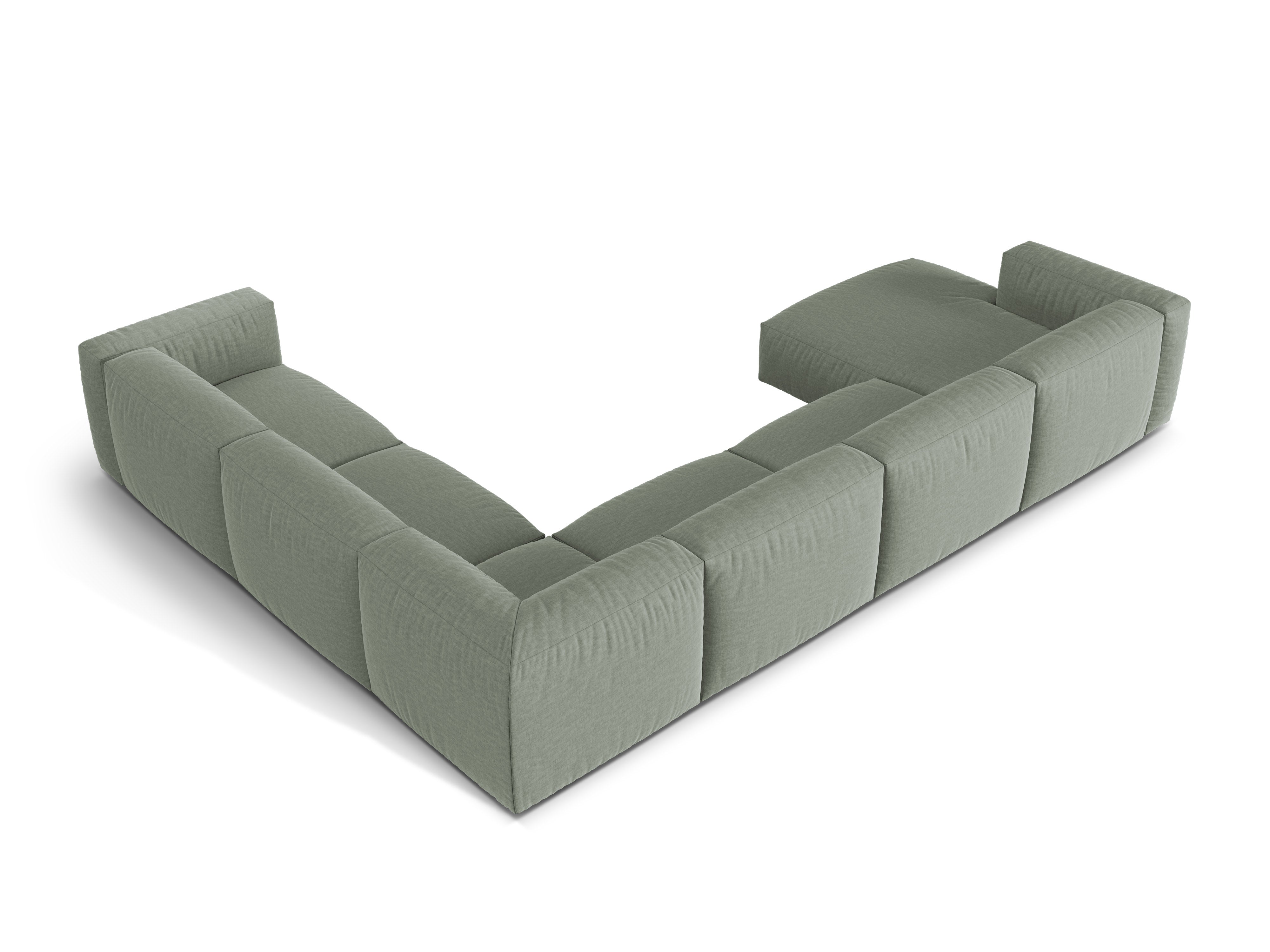Kutna Garnitura Martina 404x312cm, Materijal: Strukturirana tkanina