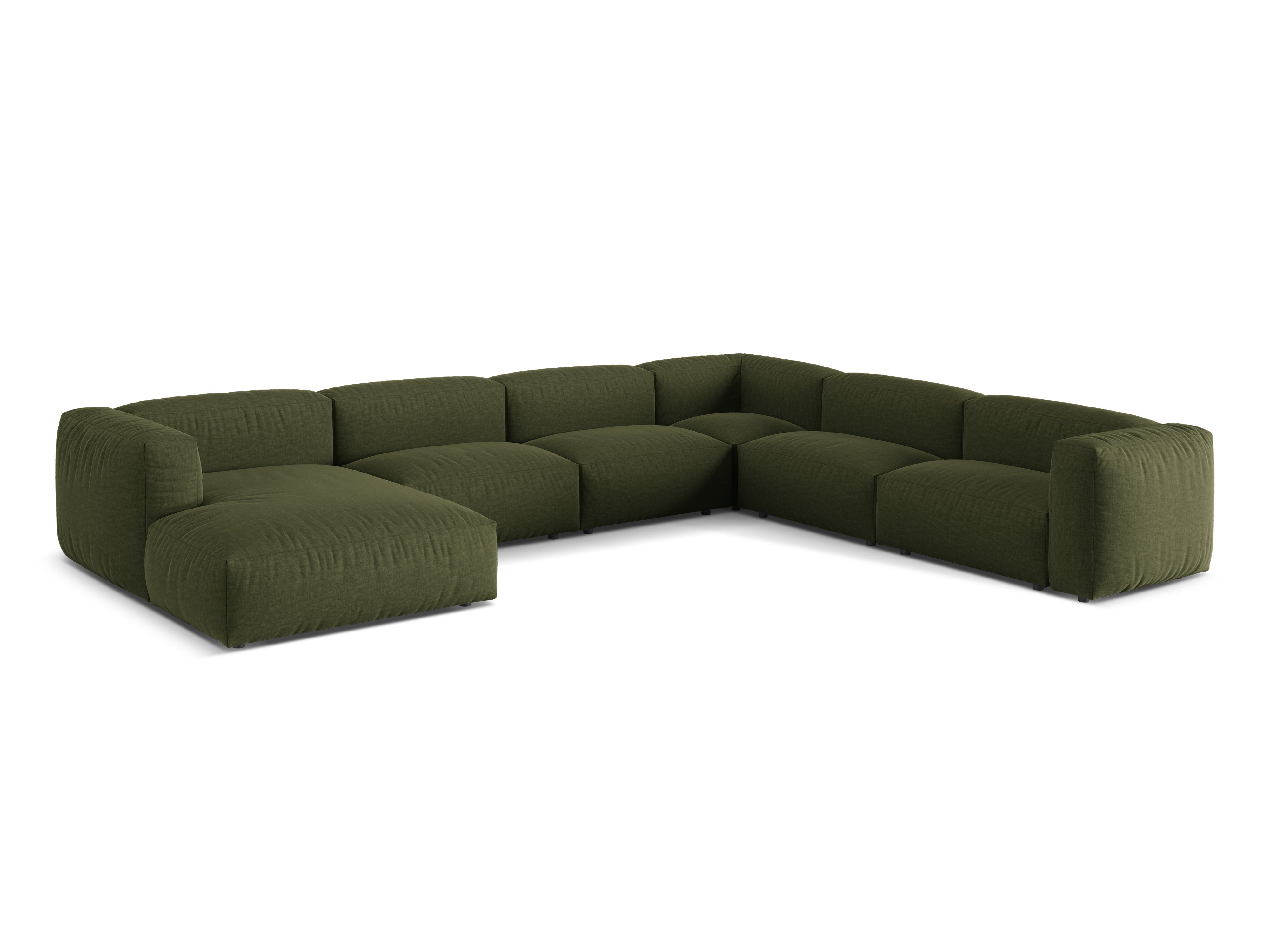 Kutna Garnitura Martina 404x312cm, Materijal: Strukturirana tkanina