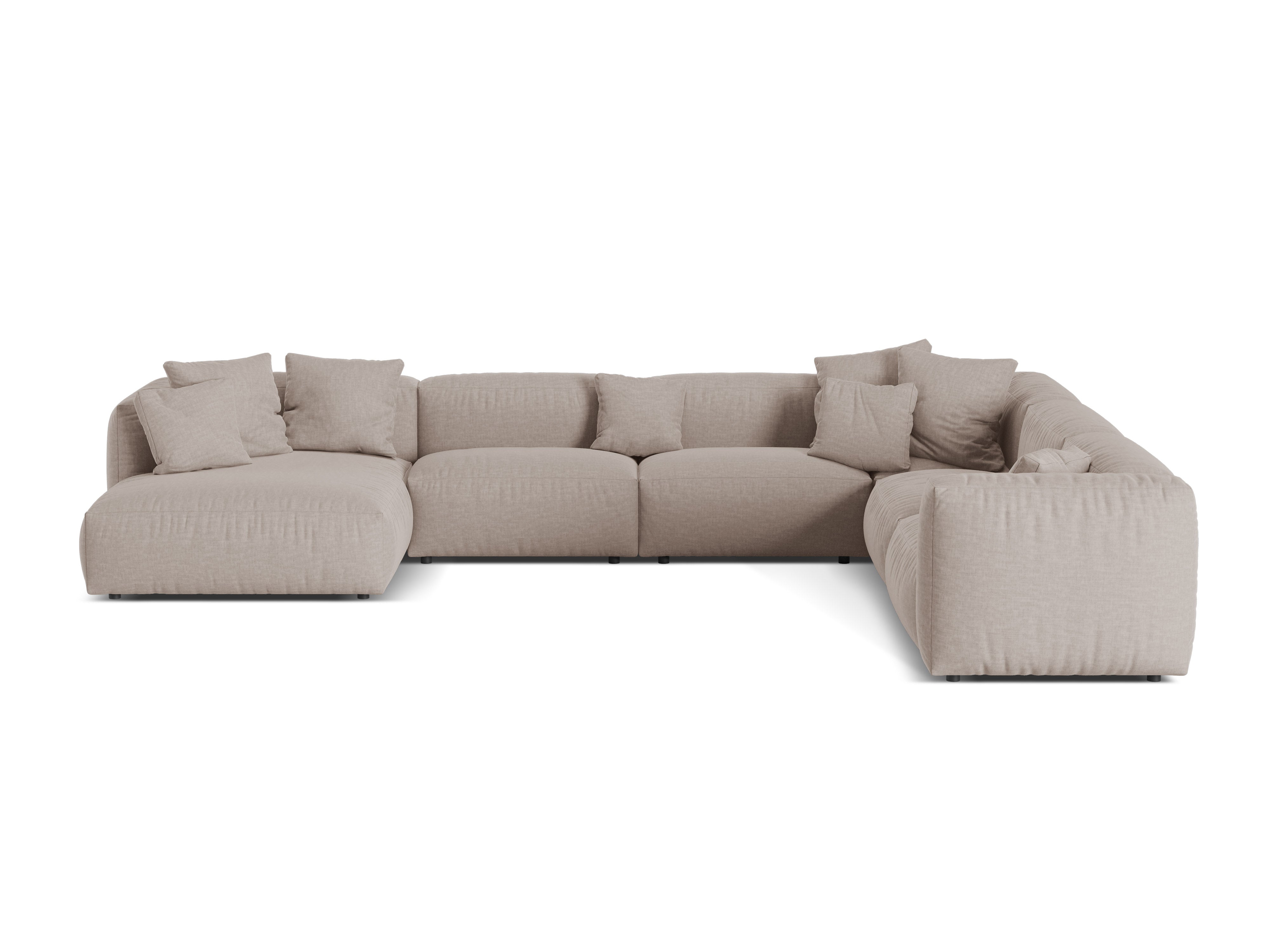 Kutna Garnitura Martina 404x312cm, Materijal: Strukturirana tkanina