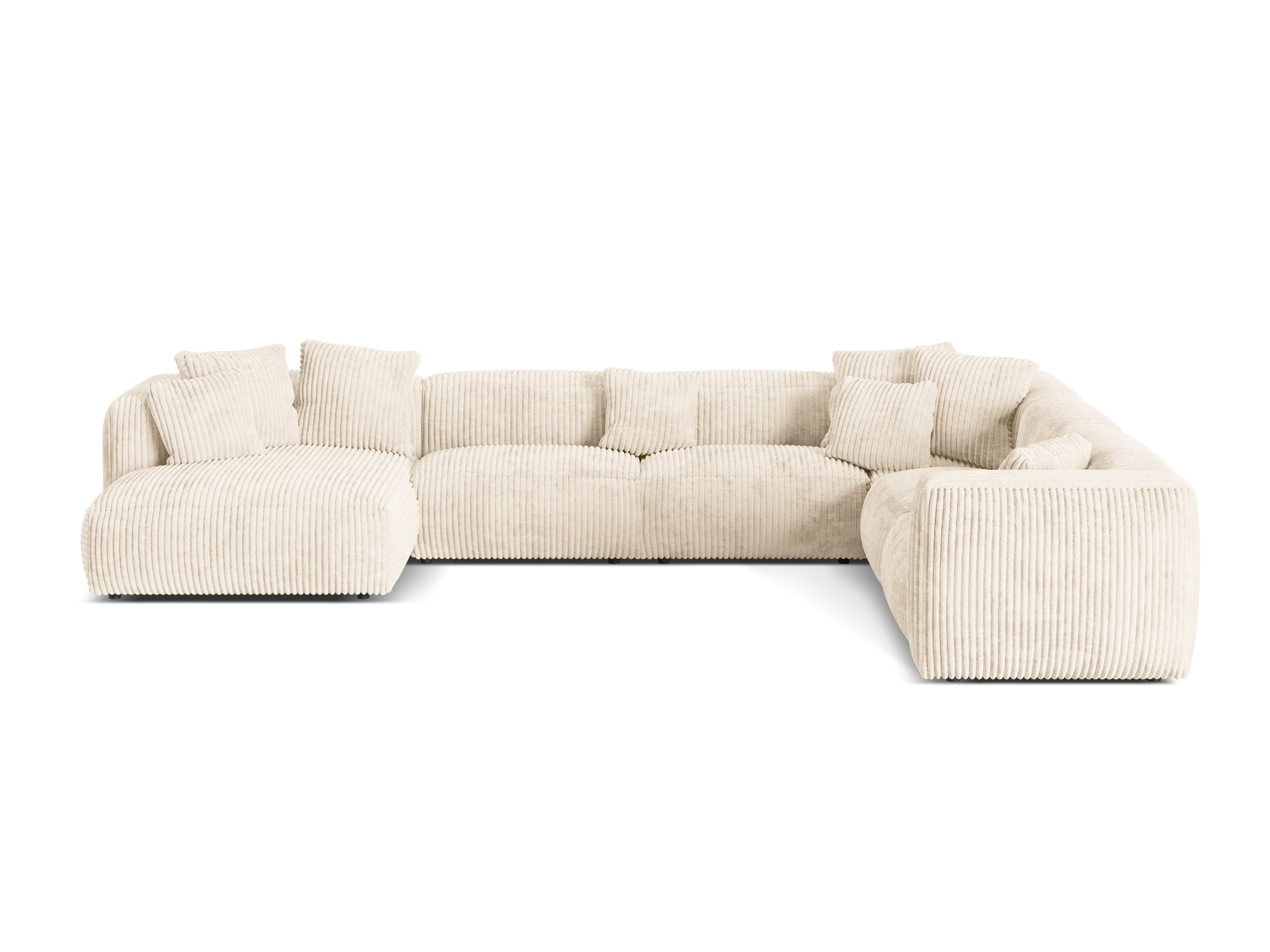Kutna Garnitura Martina 404x312cm, Materijal: Rebrasta tkanina
