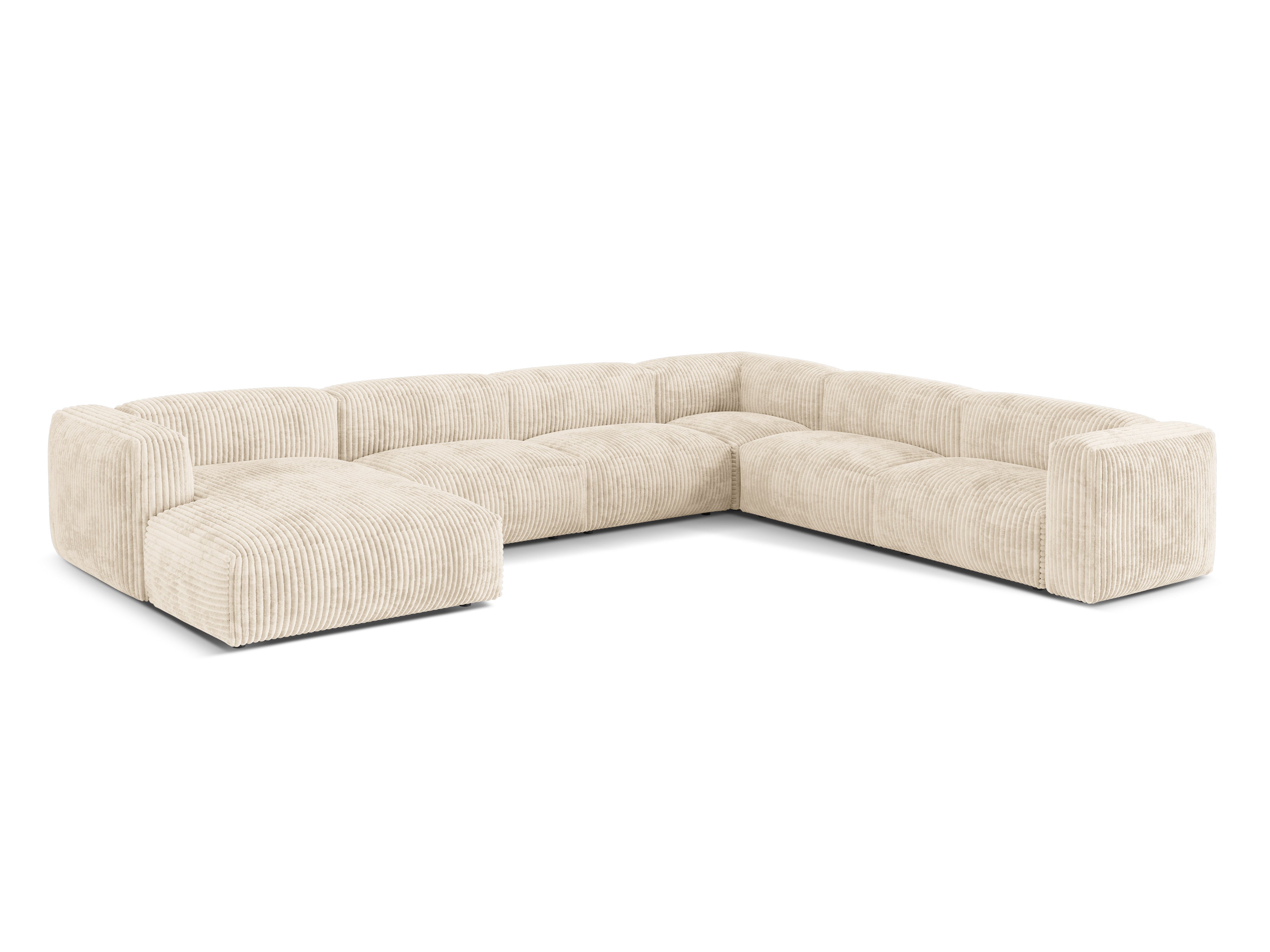 Kutna Garnitura Martina 404x312cm, Materijal: Rebrasta tkanina