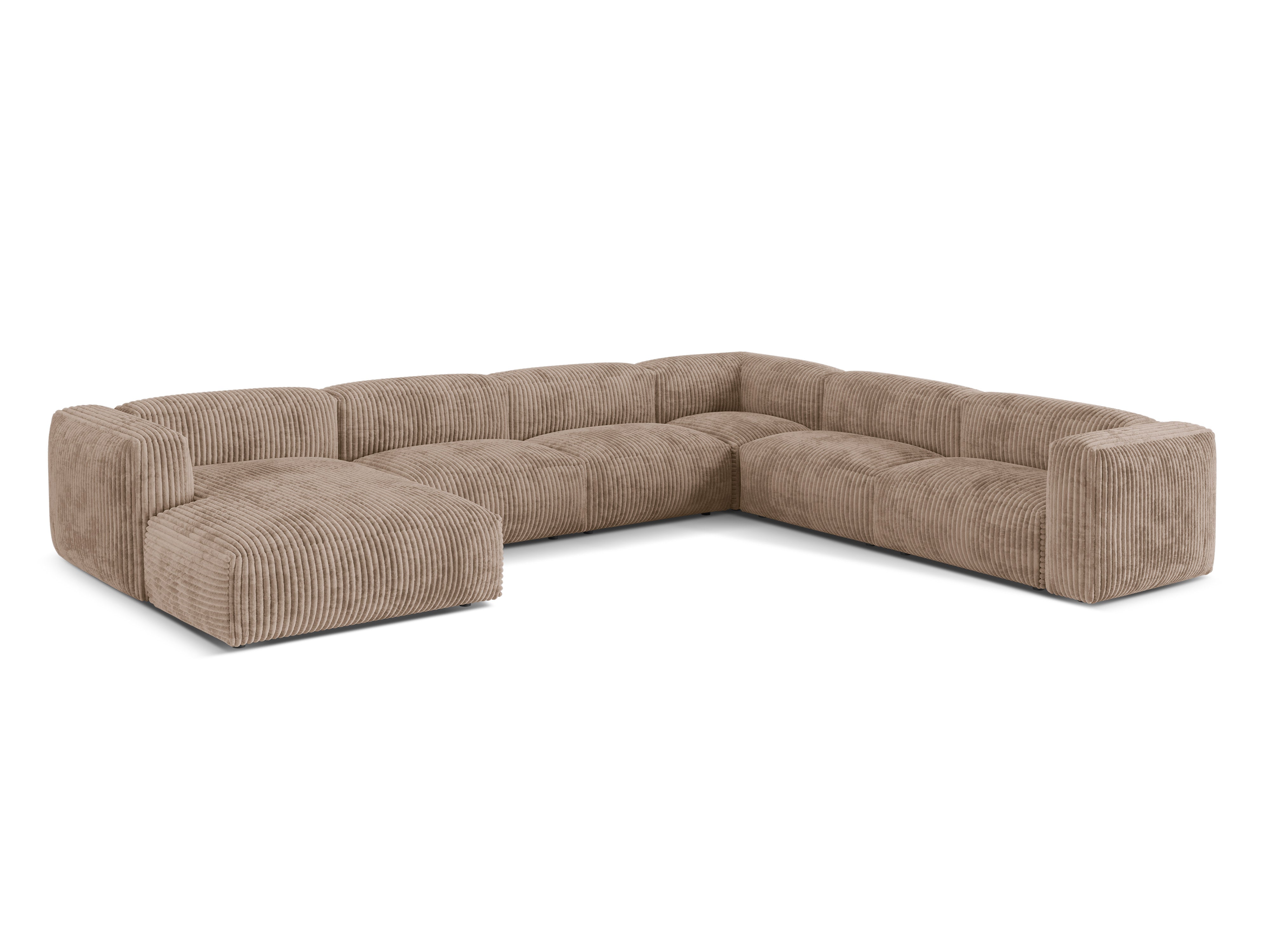Kutna Garnitura Martina 404x312cm, Materijal: Rebrasta tkanina