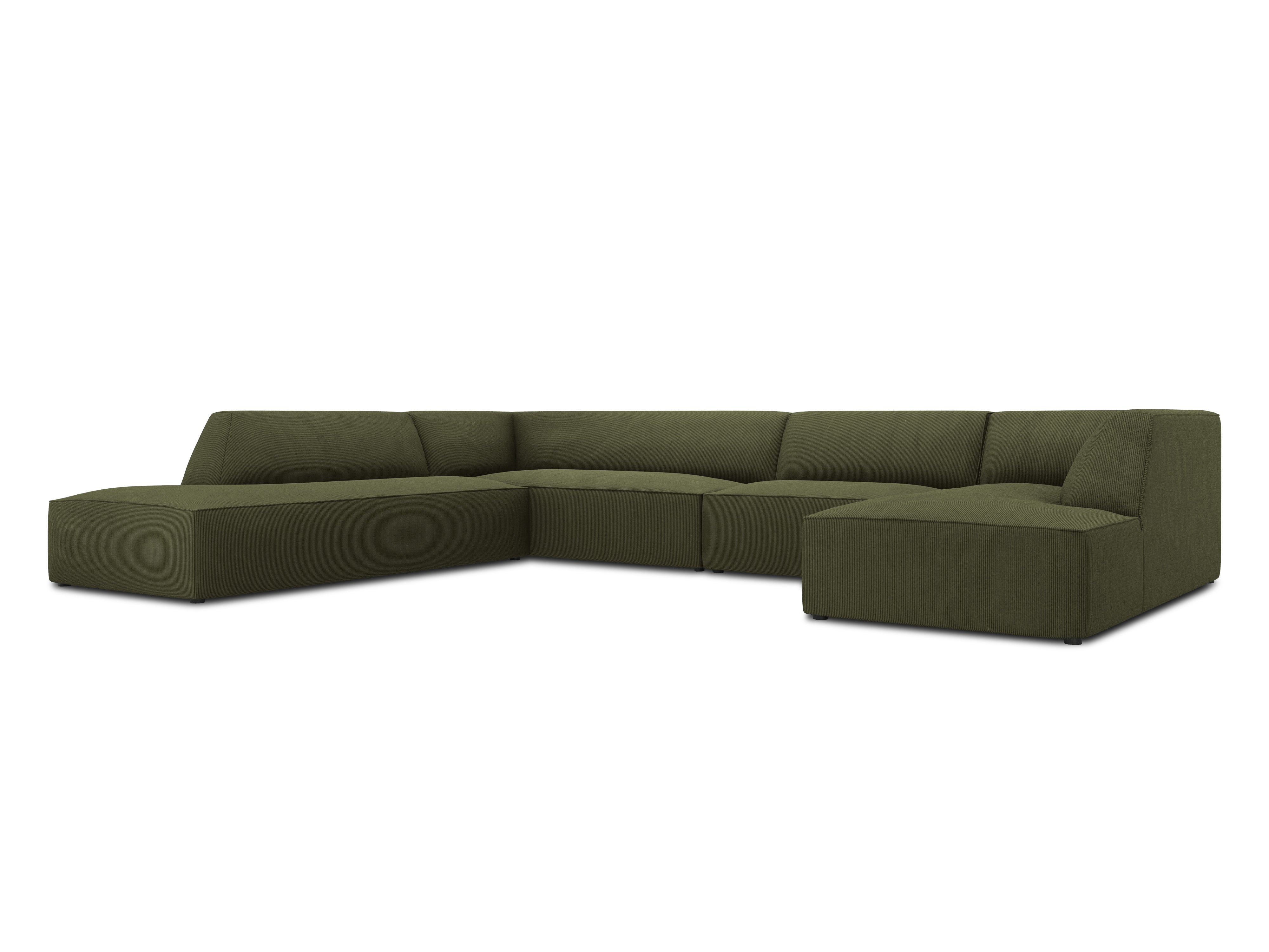 Kutna garnitura Ruby 366x273cm, Materijal: Rebrasta tkanina