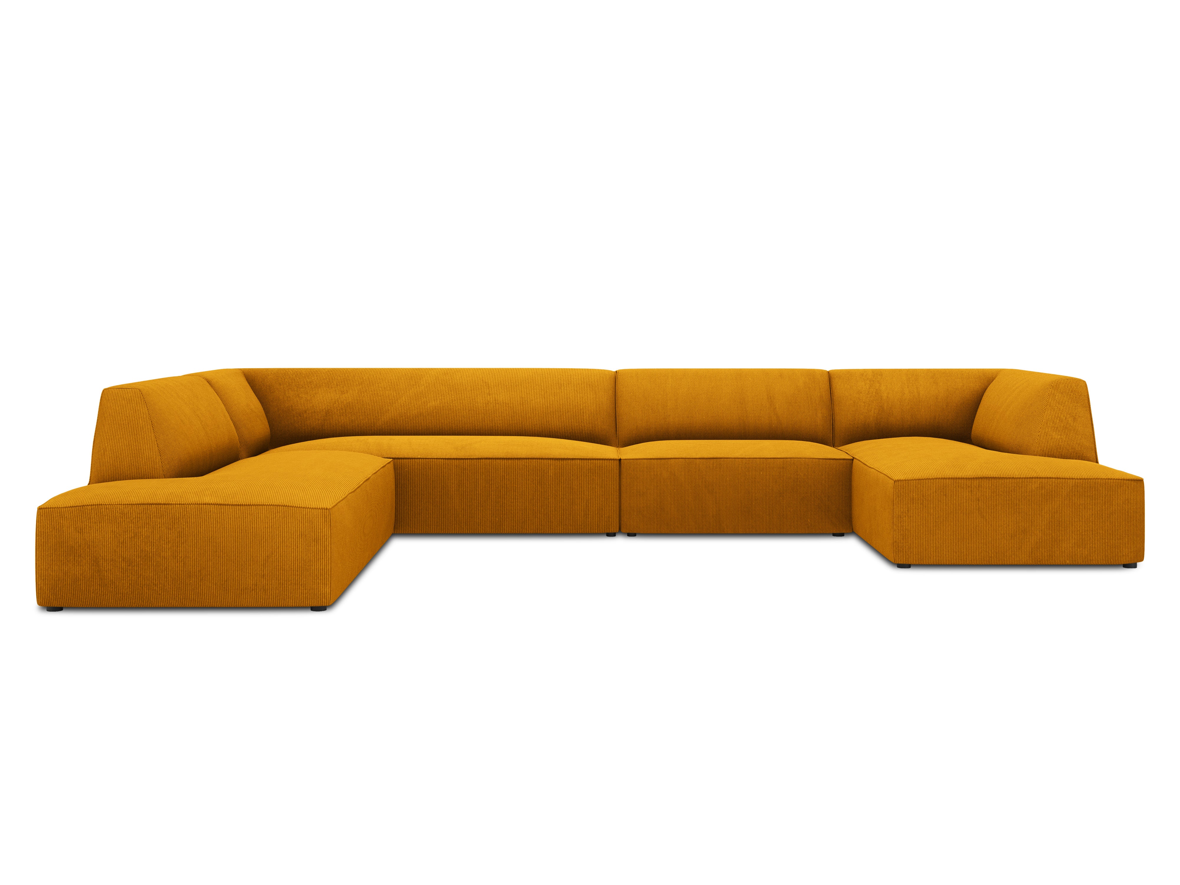 Kutna garnitura Ruby 366x273cm, Materijal: Rebrasta tkanina