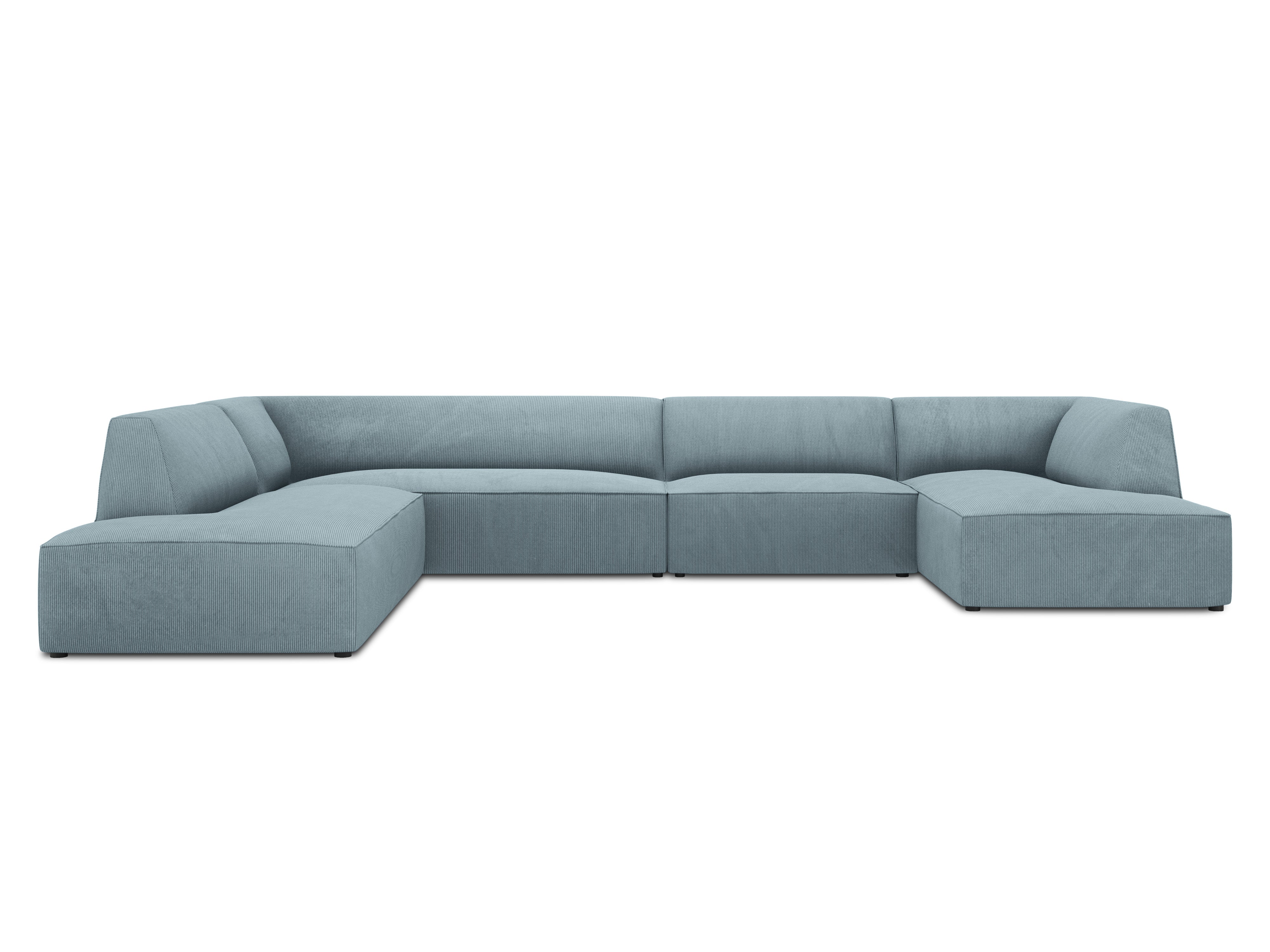 Kutna garnitura Ruby 366x273cm, Materijal: Rebrasta tkanina