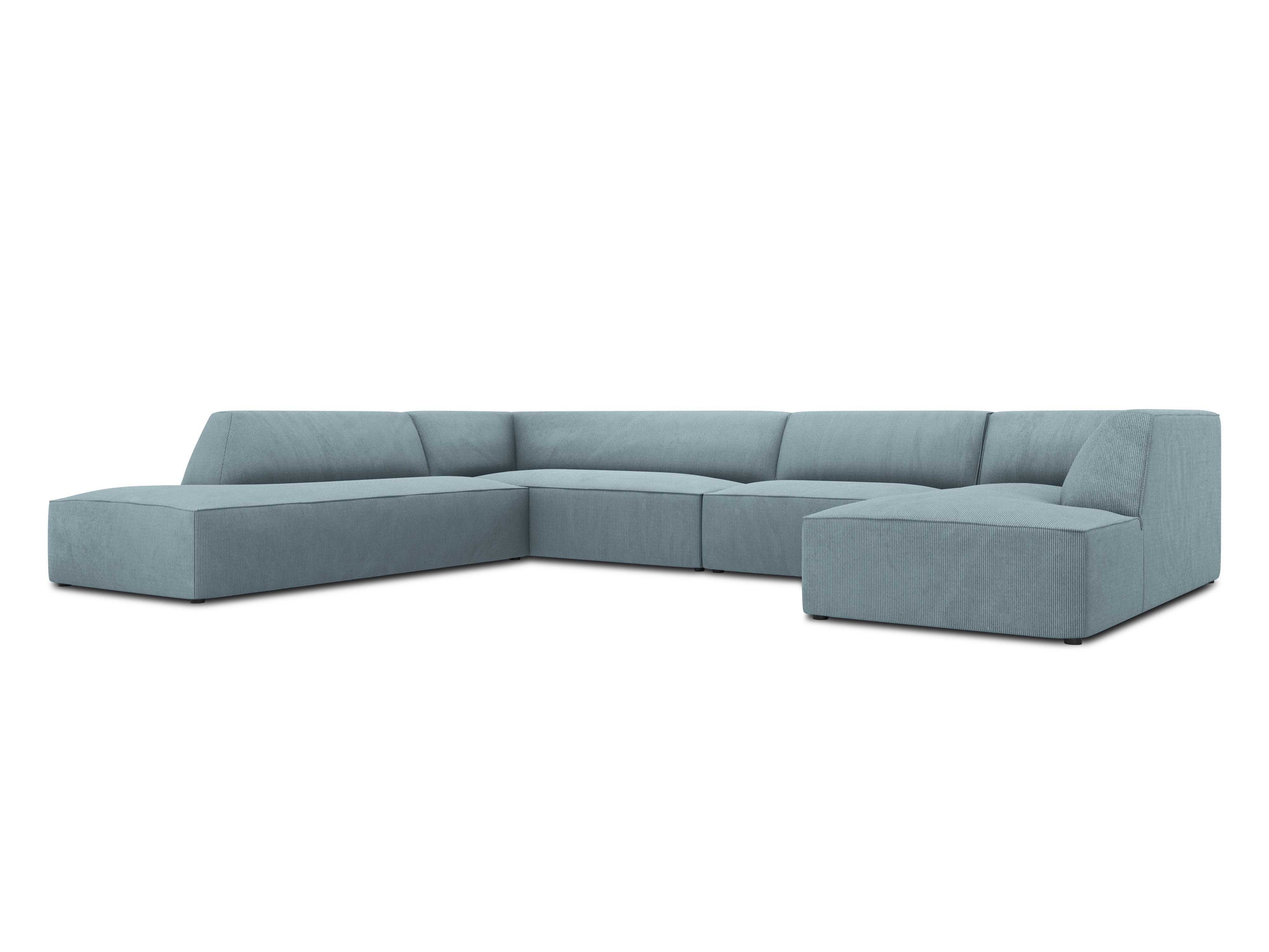 Kutna garnitura Ruby 366x273cm, Materijal: Rebrasta tkanina