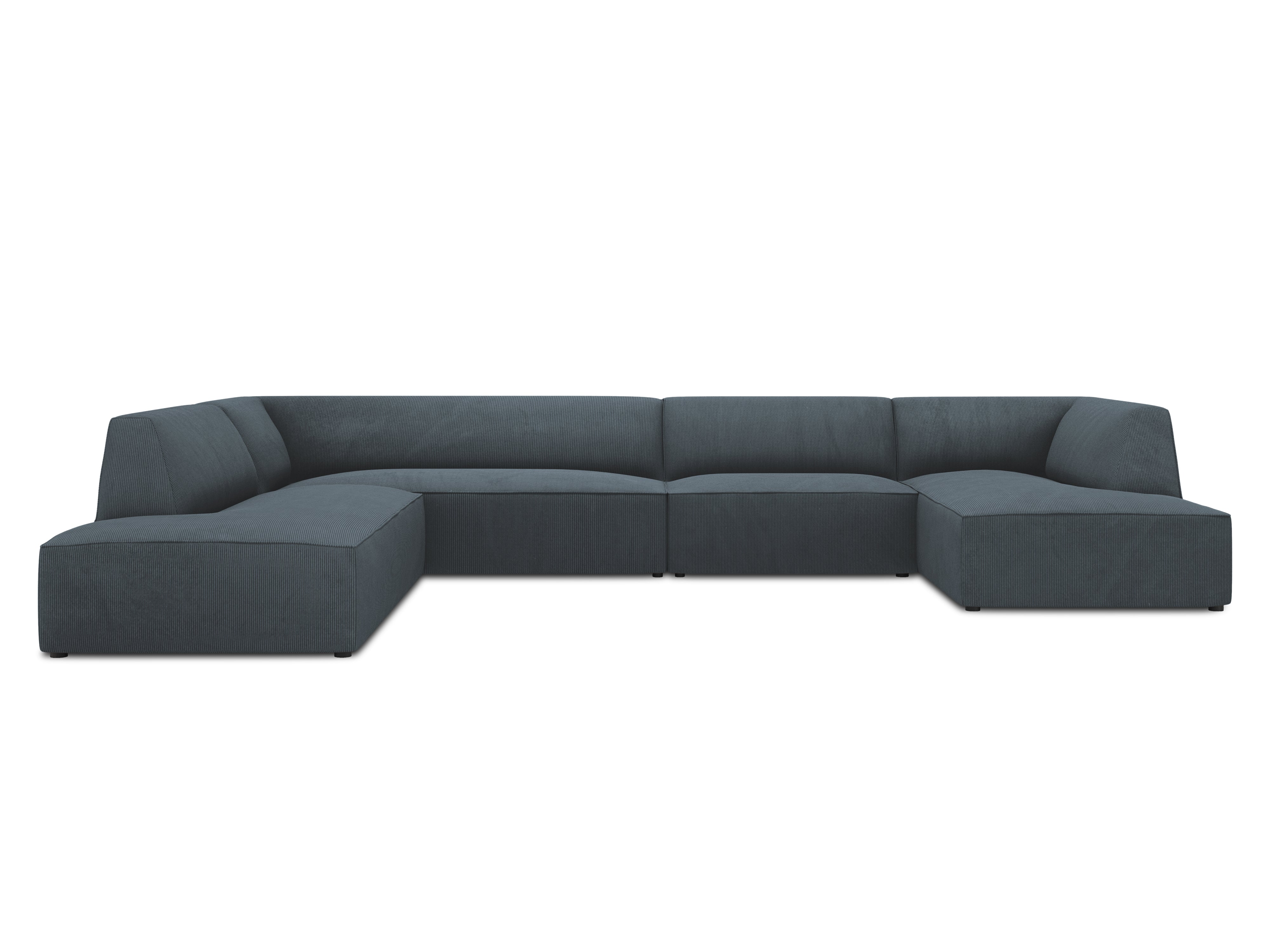Kutna garnitura Ruby 366x273cm, Materijal: Rebrasta tkanina