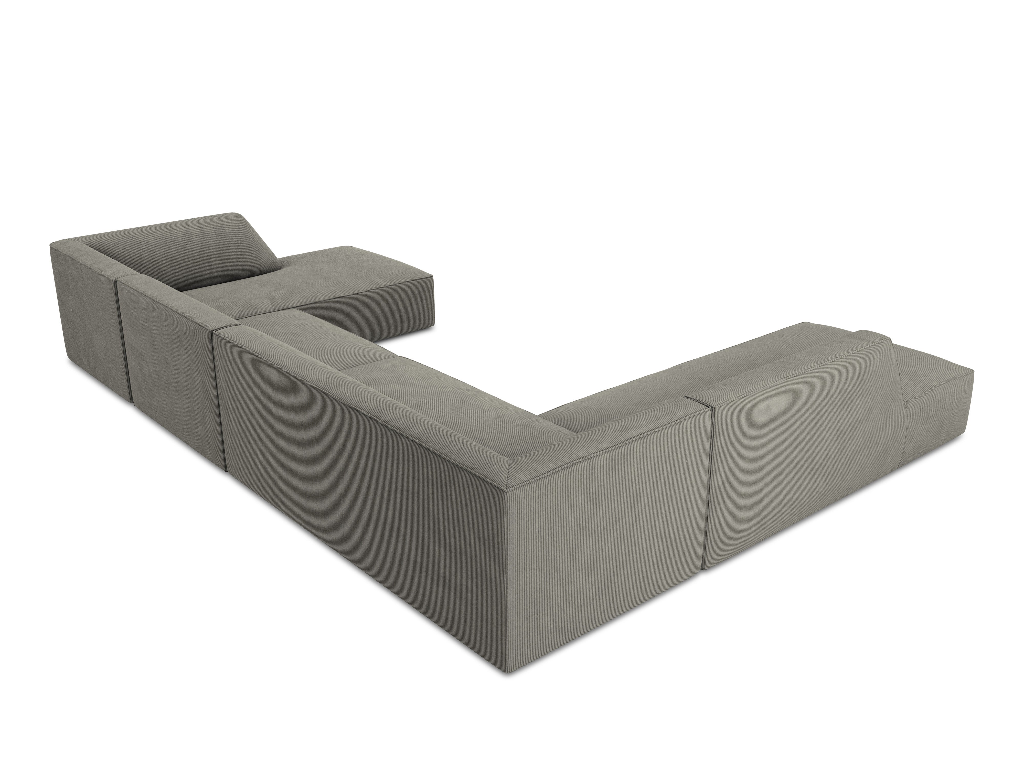 Kutna garnitura Ruby 366x273cm, Materijal: Rebrasta tkanina