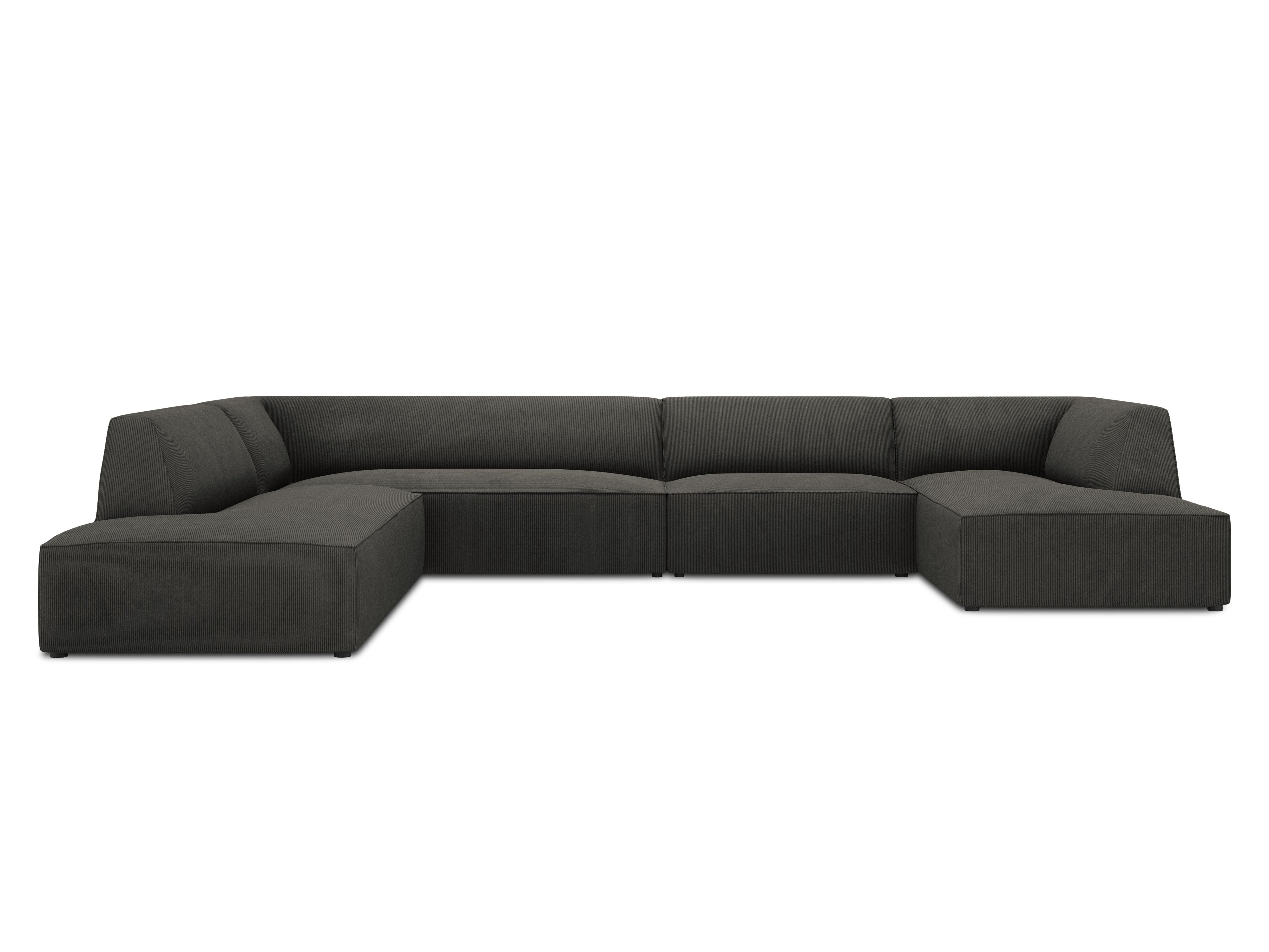 Kutna garnitura Ruby 366x273cm, Materijal: Rebrasta tkanina