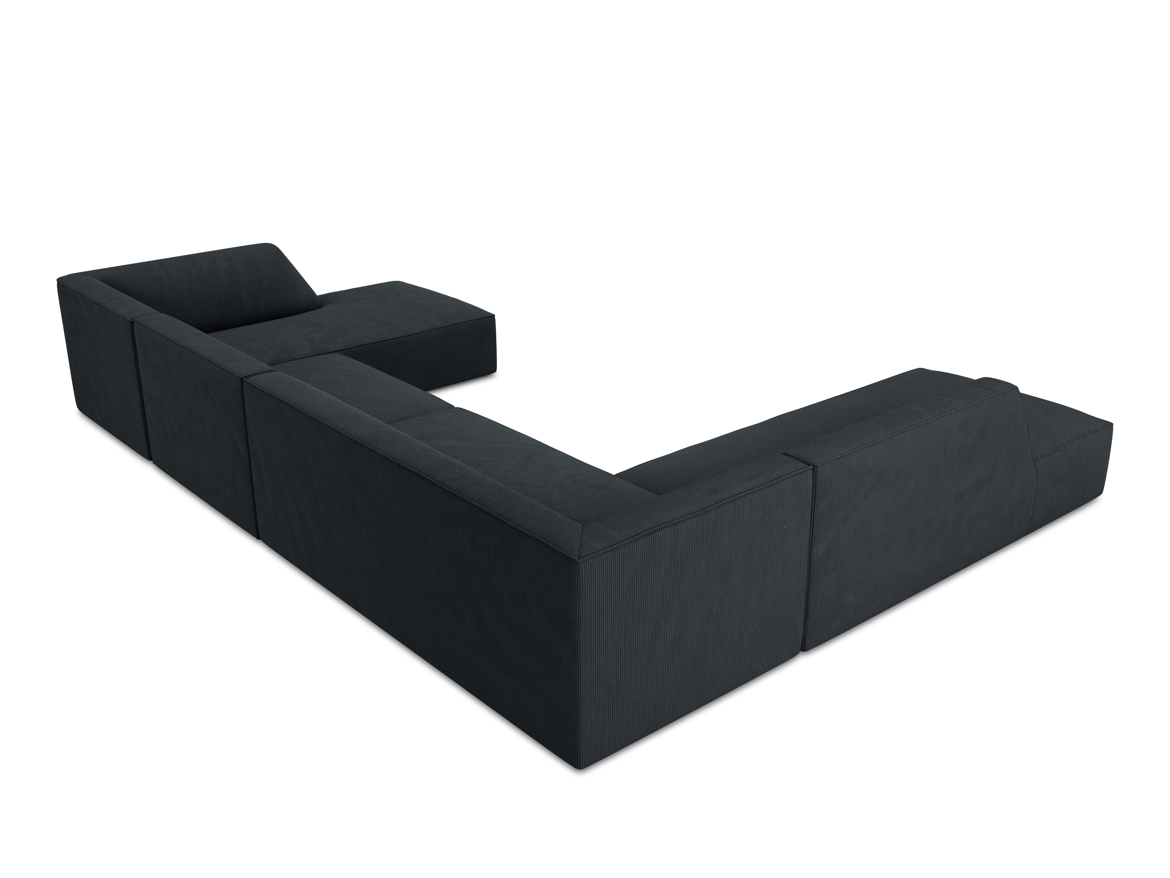Kutna garnitura Ruby 366x273cm, Materijal: Rebrasta tkanina