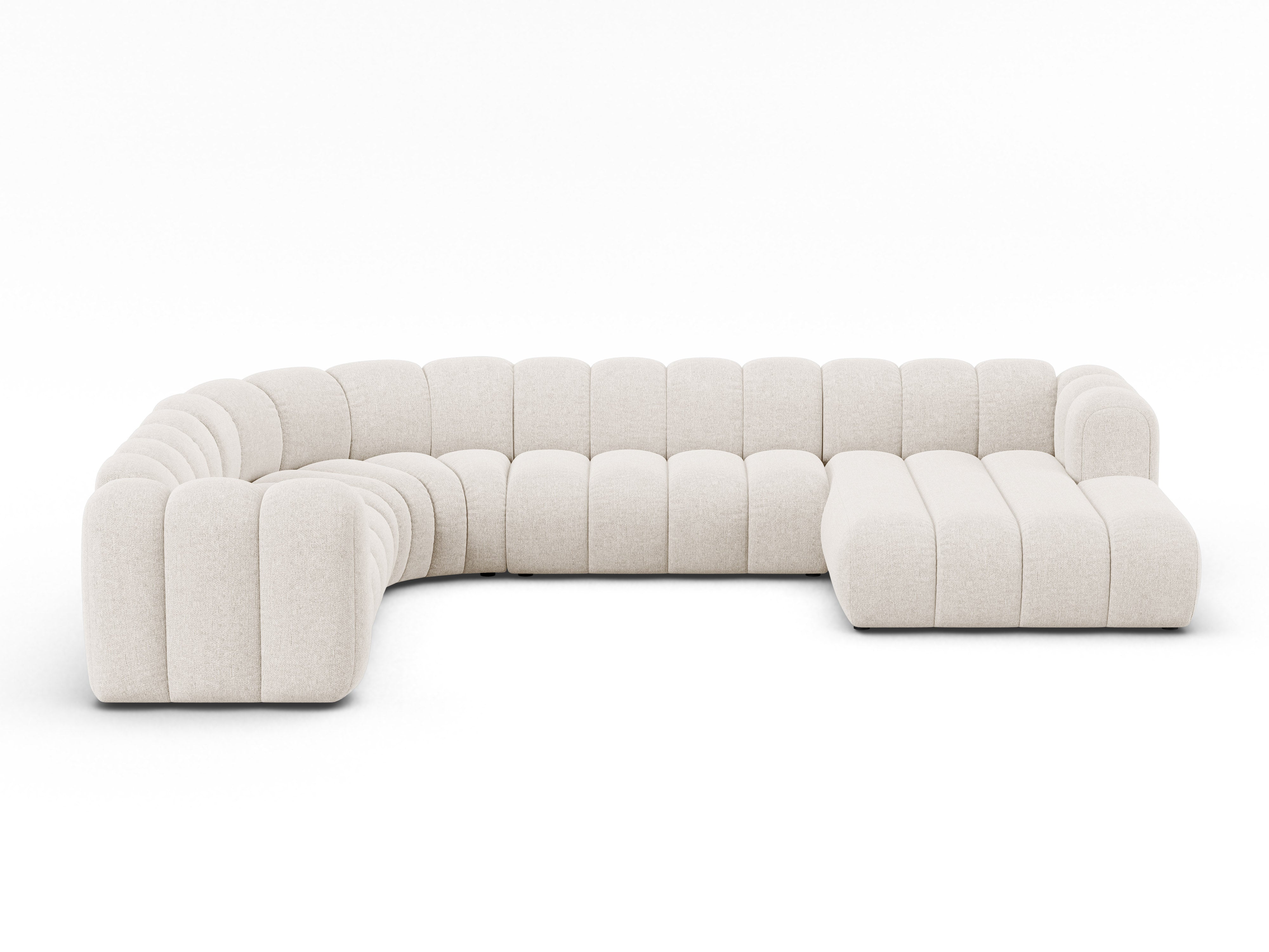 Kutna garnitura Lupine 370x280cm, Materijal: Chenille Eden