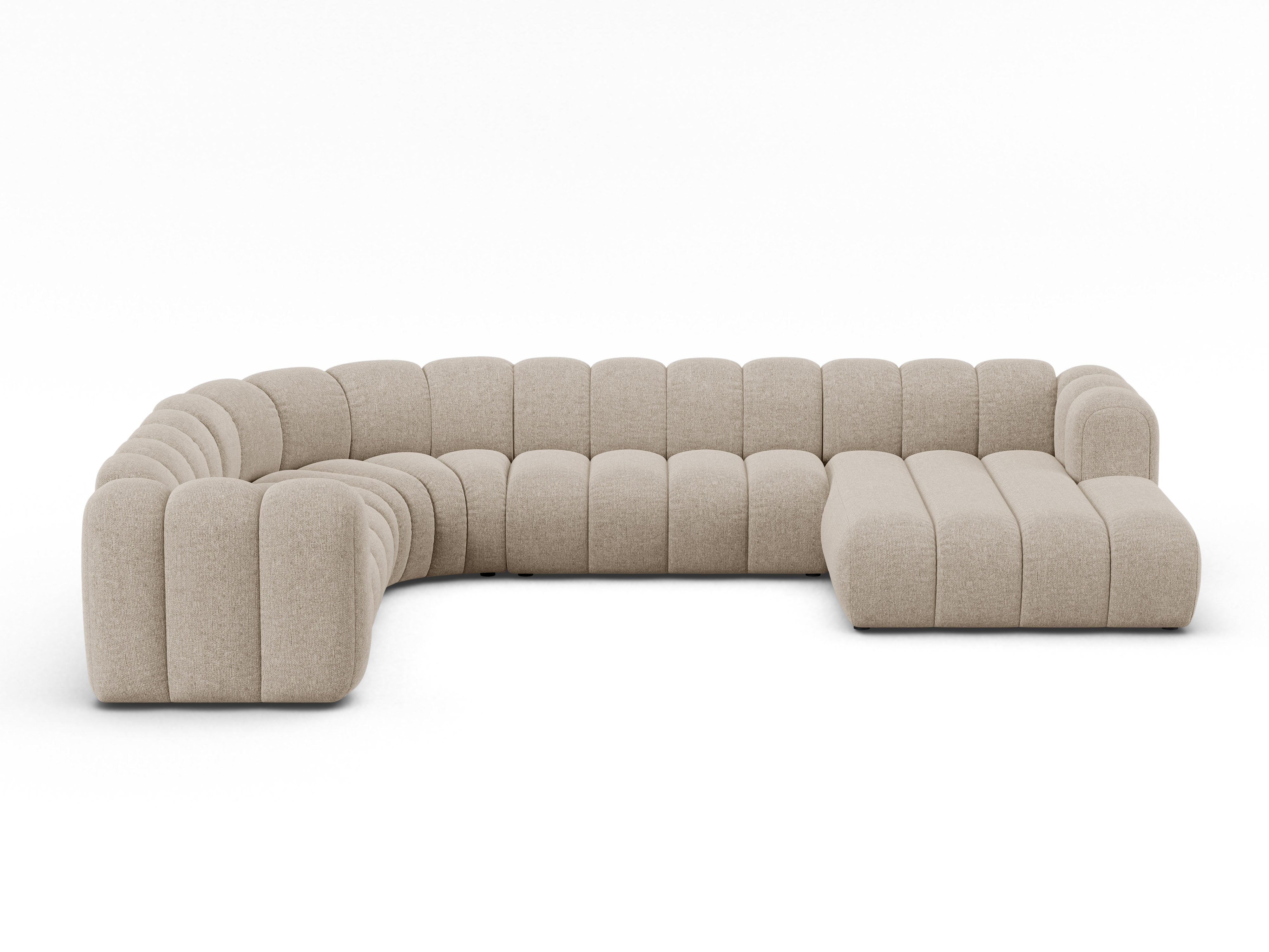 Kutna garnitura Lupine 370x280cm, Materijal: Chenille Eden