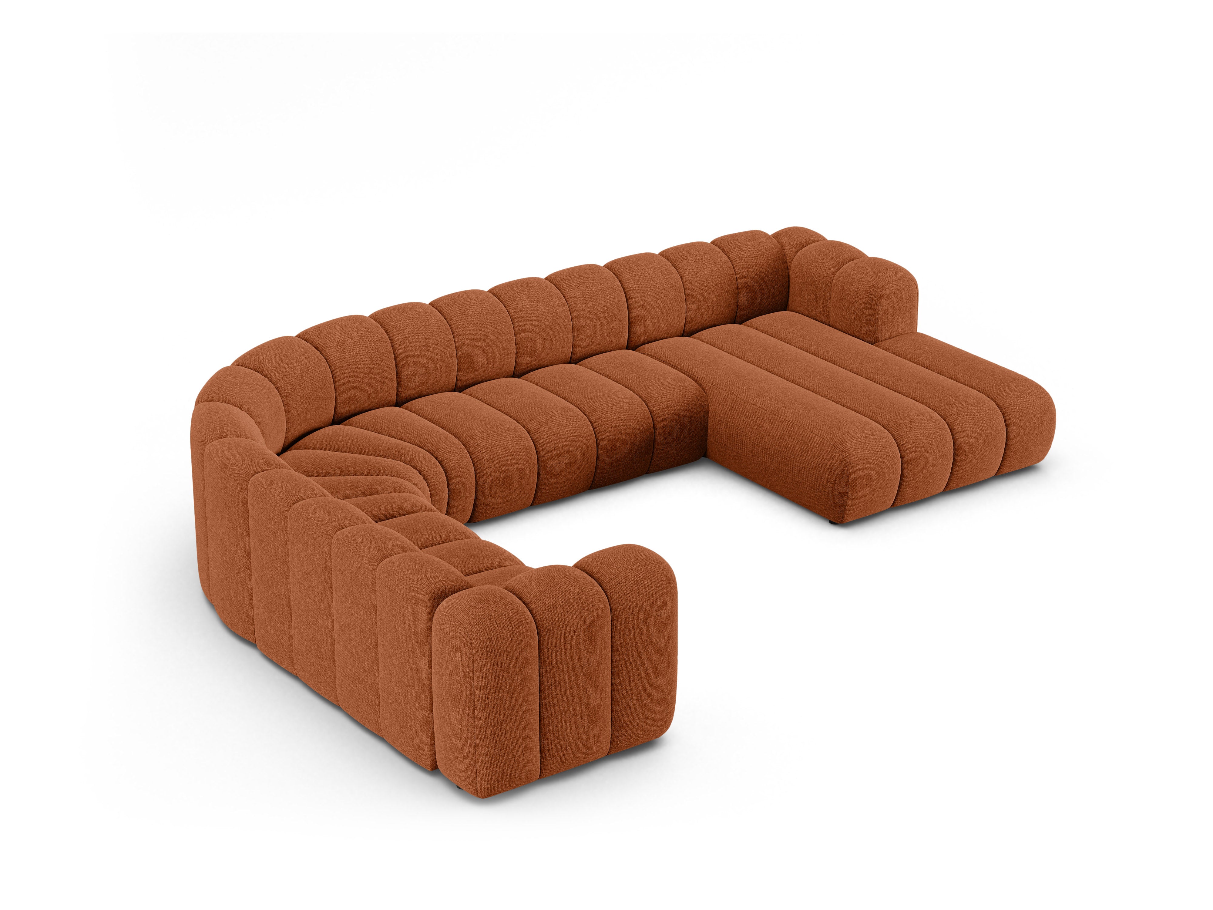 Kutna garnitura Lupine 370x280cm, Materijal: Chenille Eden