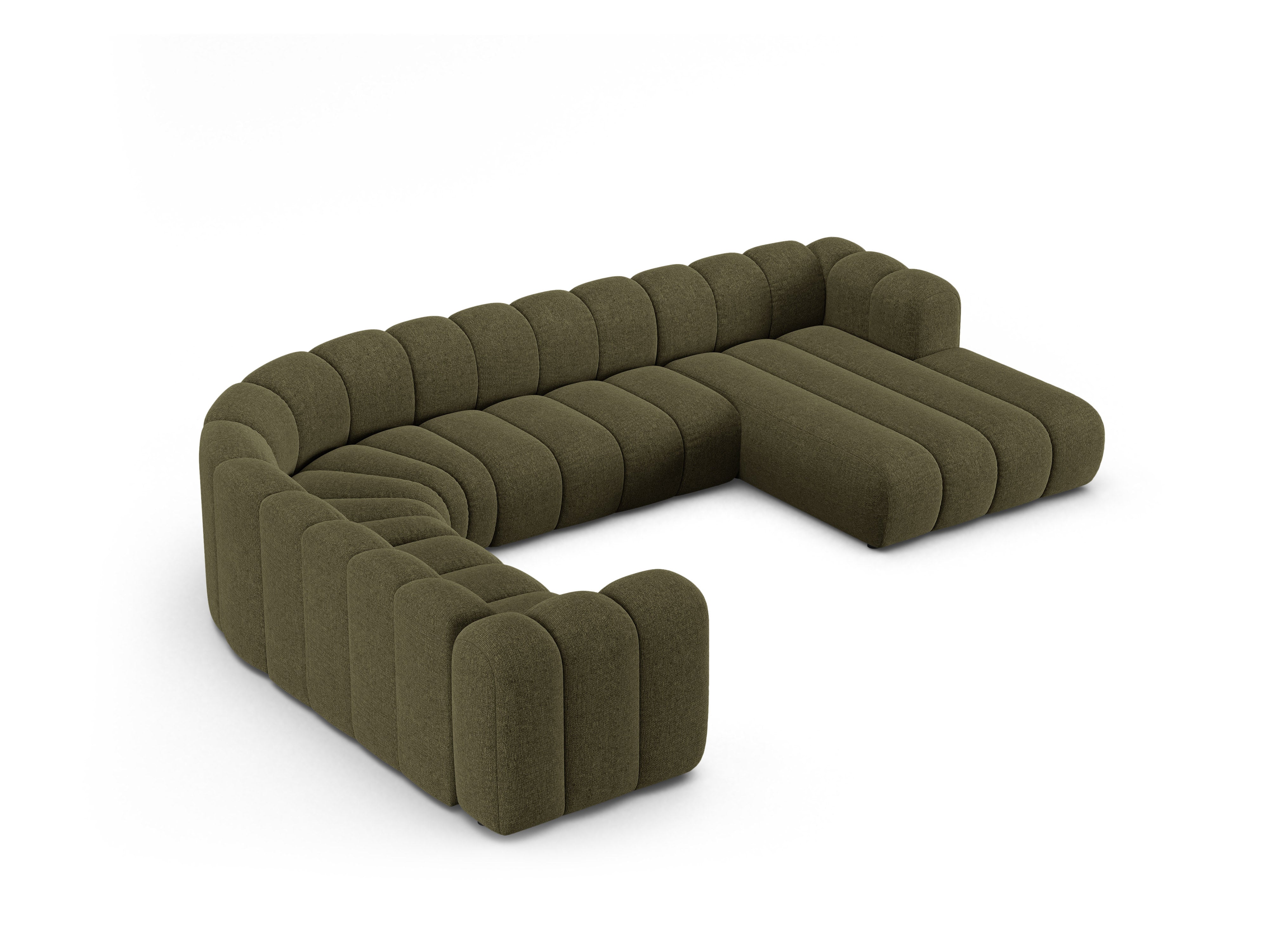 Kutna garnitura Lupine 370x280cm, Materijal: Chenille Eden