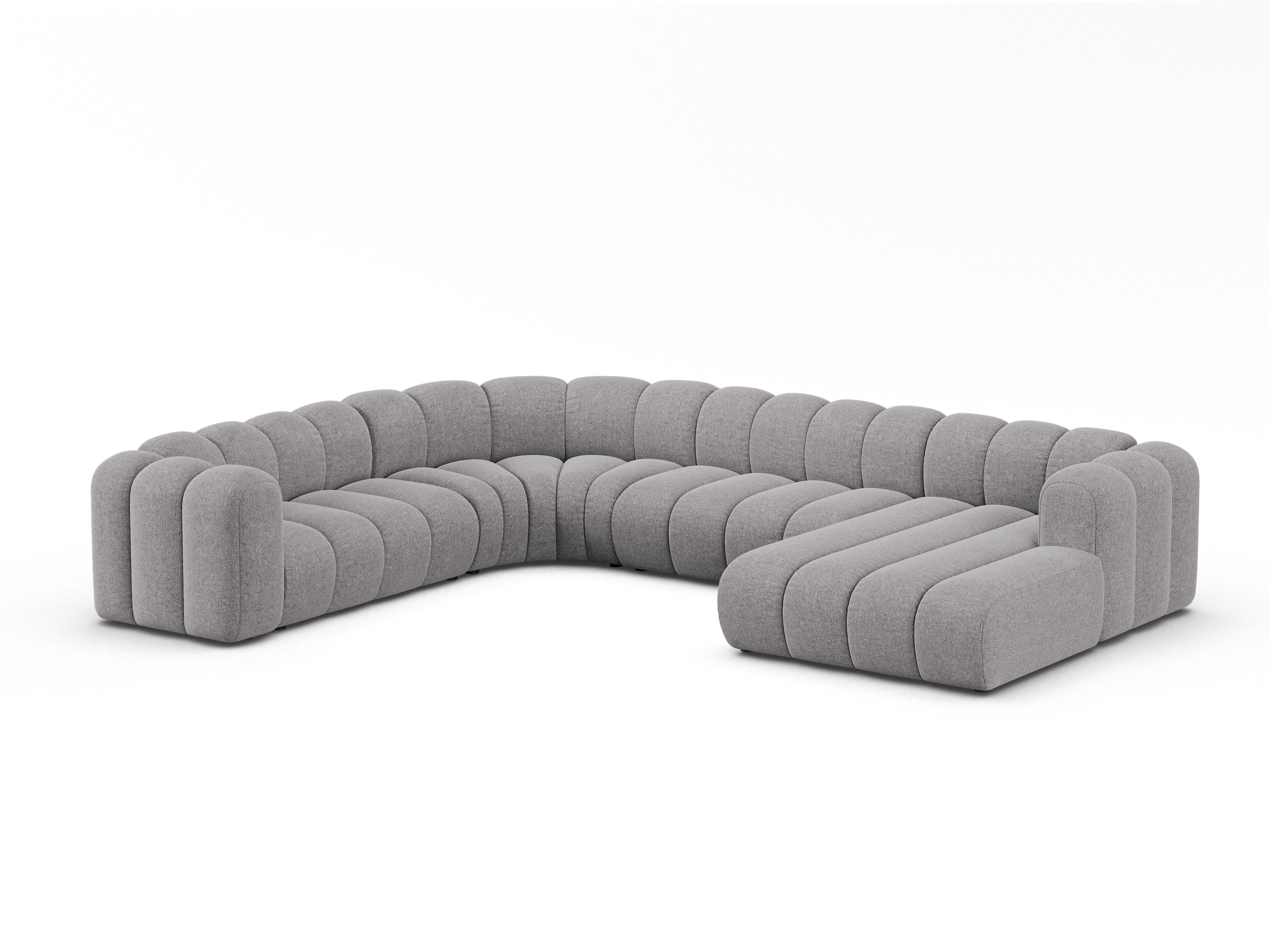 Kutna garnitura Lupine 370x280cm, Materijal: Chenille Eden